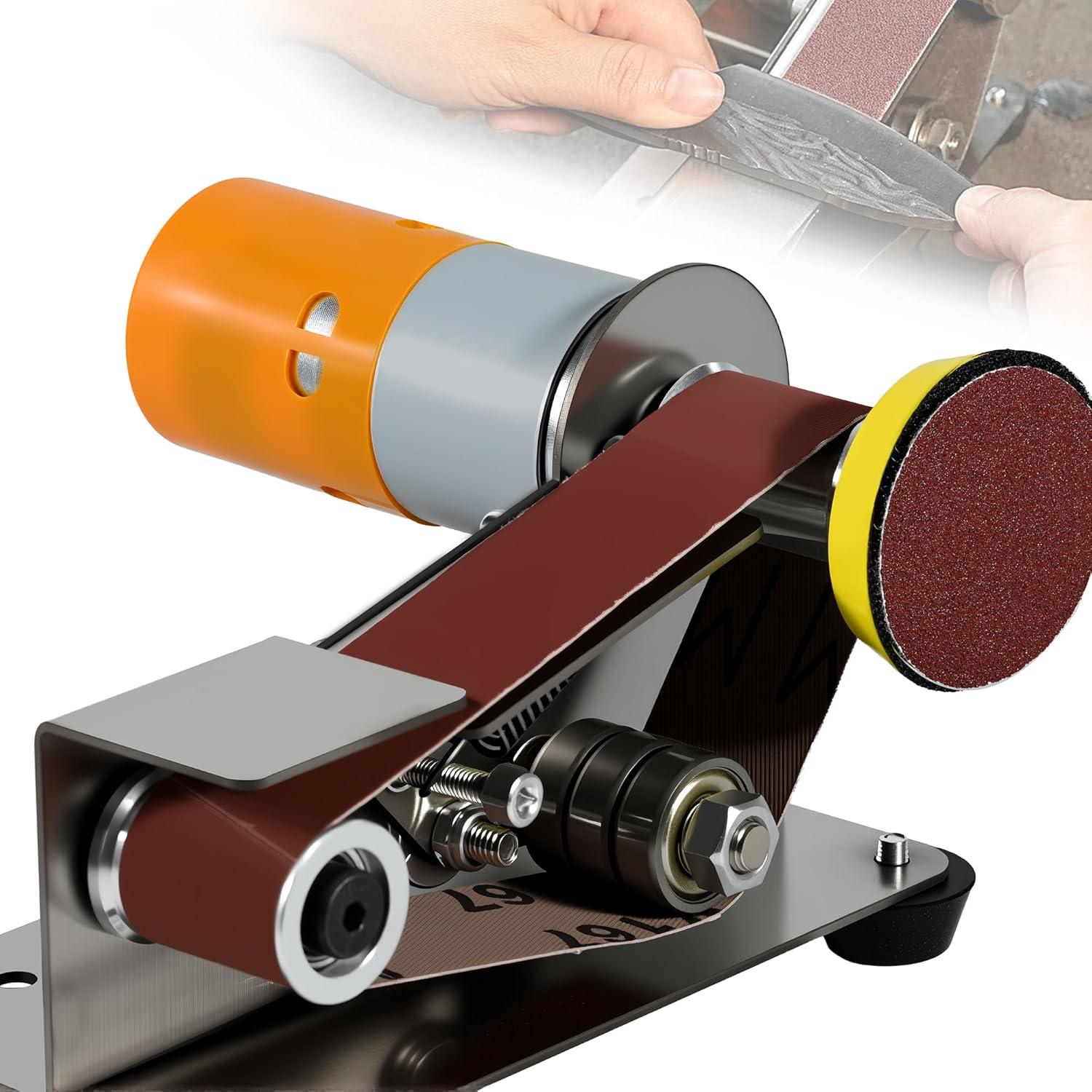 Lijadora de Banda Mini Mefape BS5361 30mm Control Velocidad