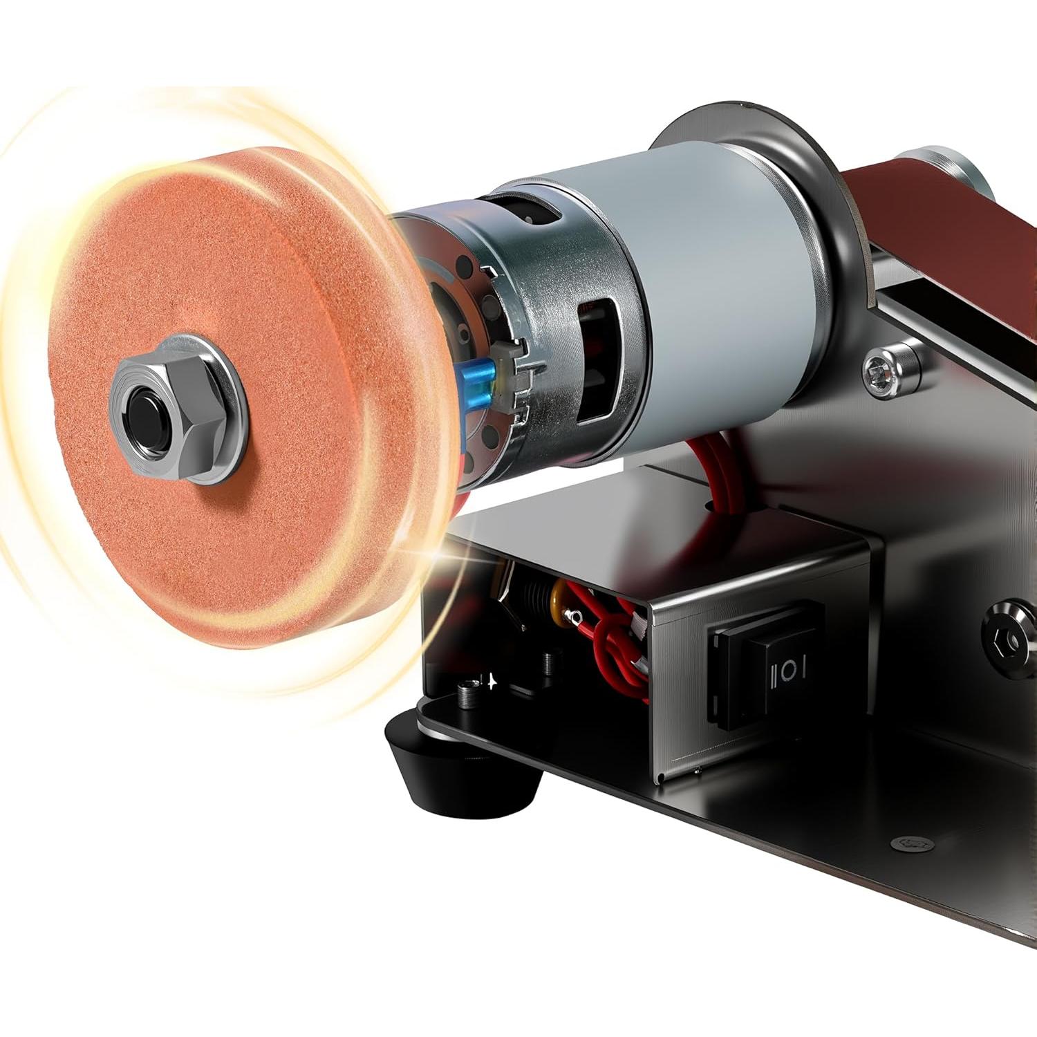 Lijadora de Banda Mini Mefape BS5361 30mm Control Velocidad