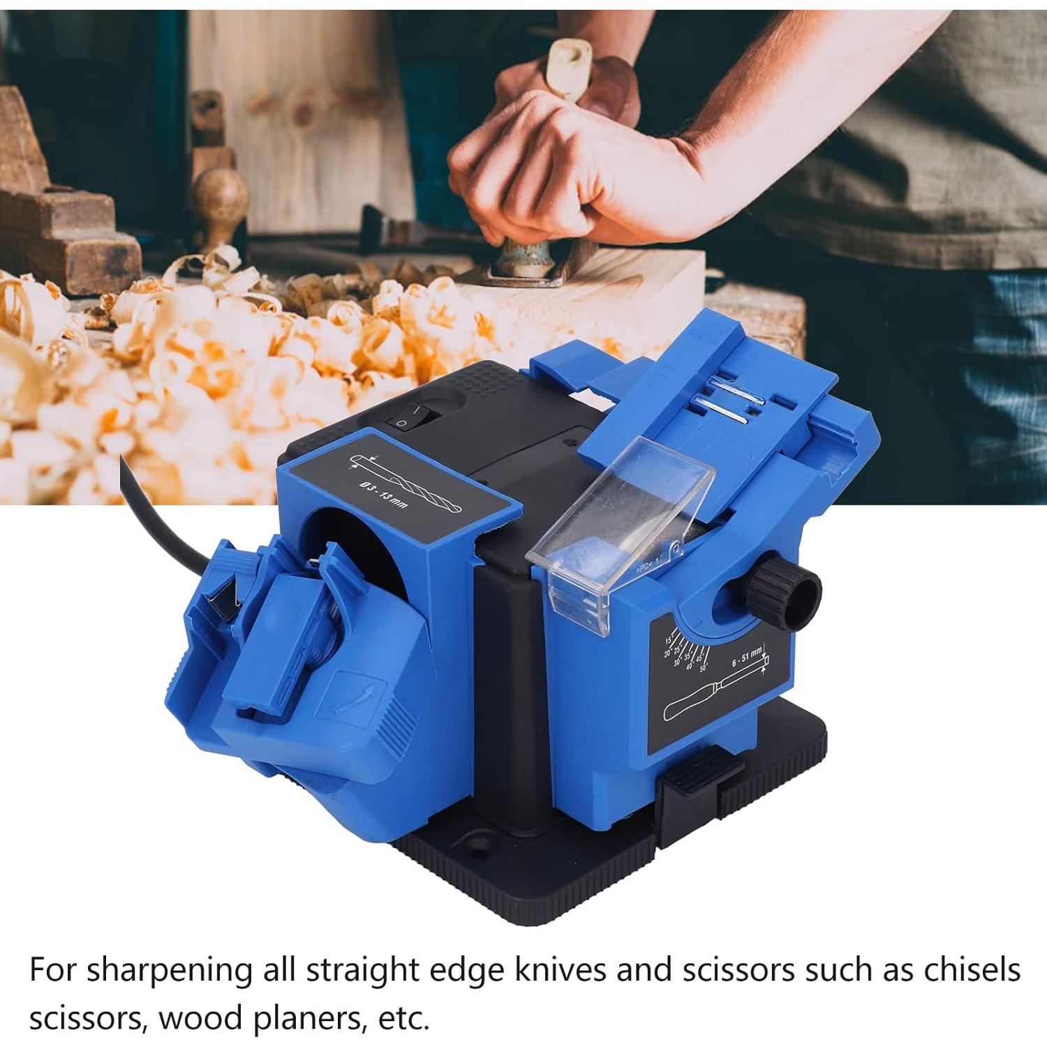 Afilador Eléctrico Multifuncional FTVOGUE 65W para Cuchillos y Tijeras