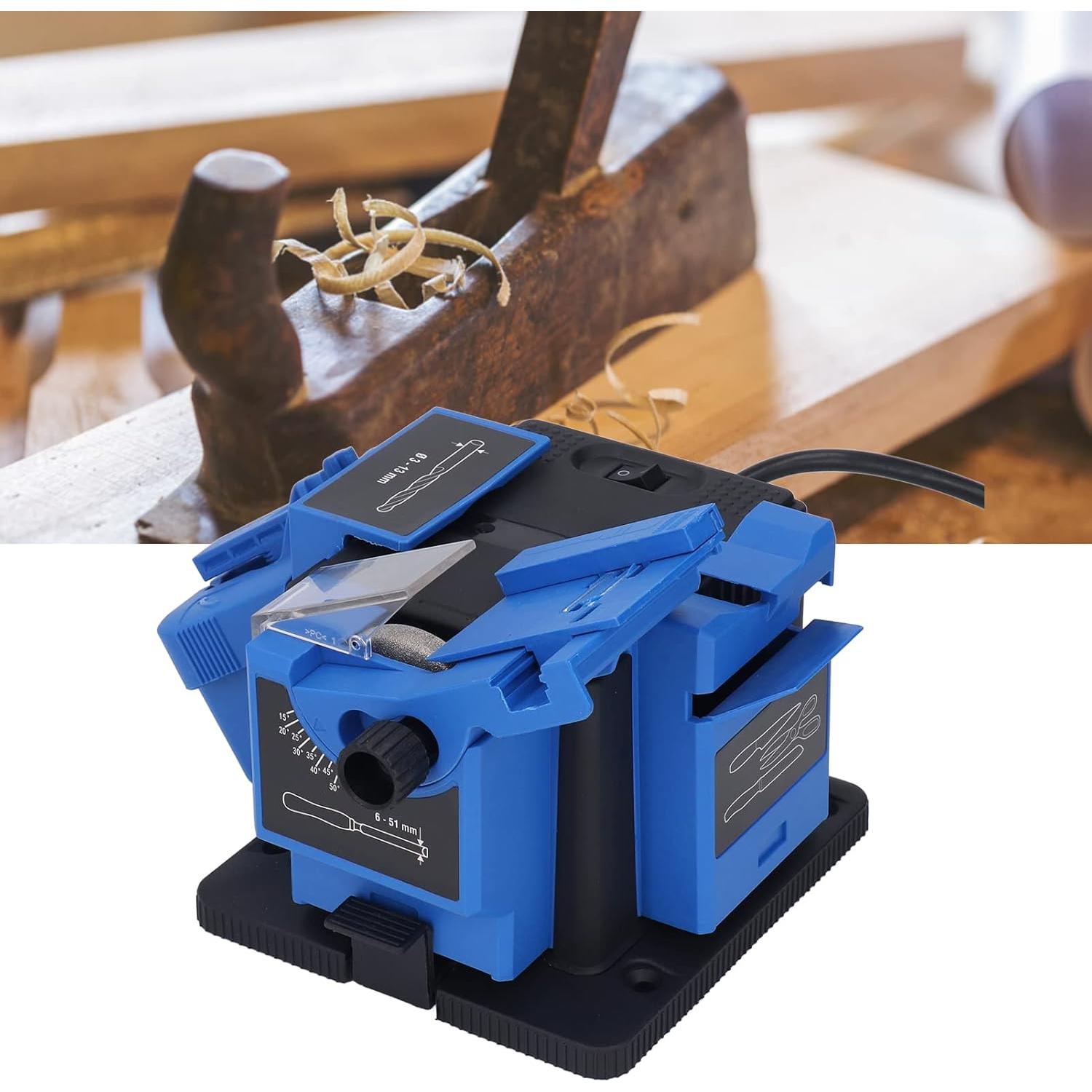 Afilador Eléctrico Multifuncional FTVOGUE 65W para Cuchillos y Tijeras