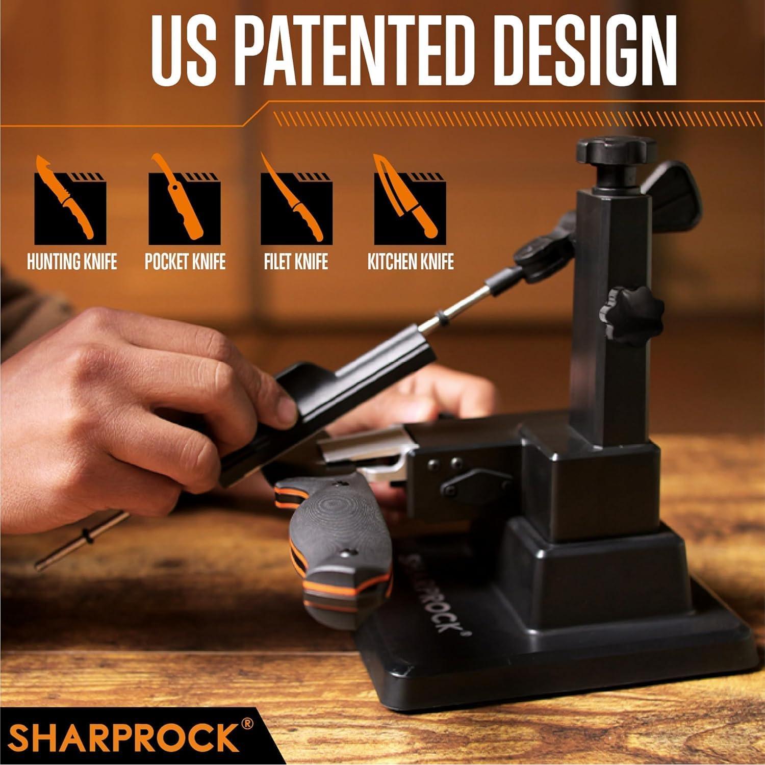 Afilador de cuchillos SHARP ROCK 7 piedras ajustables 1.17 kg