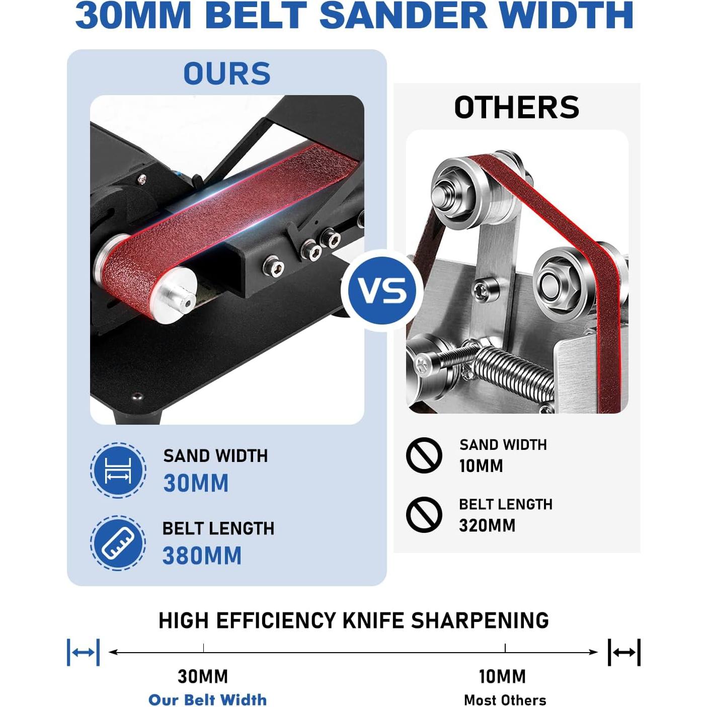 Lijadora eléctrica MSFULLSEA 1.99 kg con velocidad variable