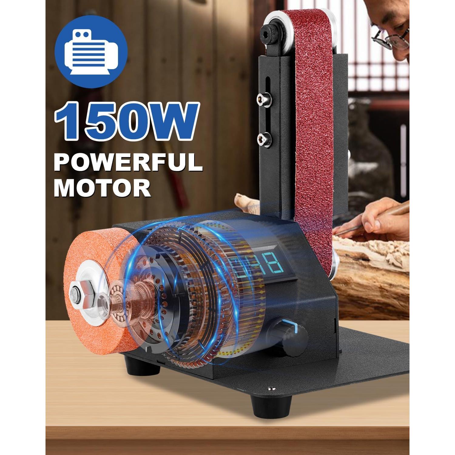 Lijadora eléctrica MSFULLSEA 1.99 kg con velocidad variable