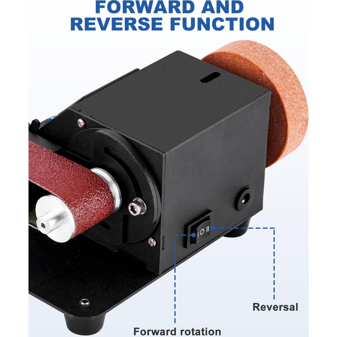 Lijadora eléctrica MSFULLSEA 1.99 kg con velocidad variable