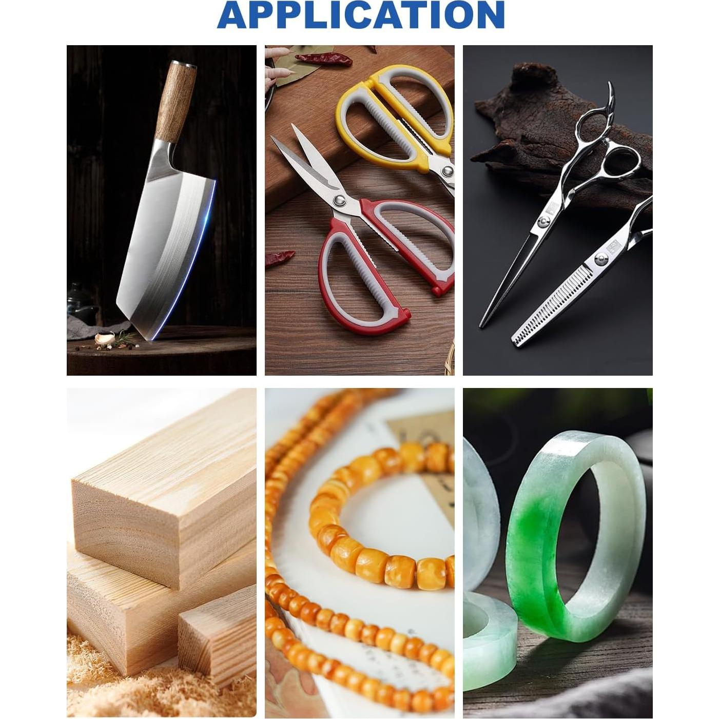 Lijadora eléctrica MSFULLSEA 1.99 kg con velocidad variable