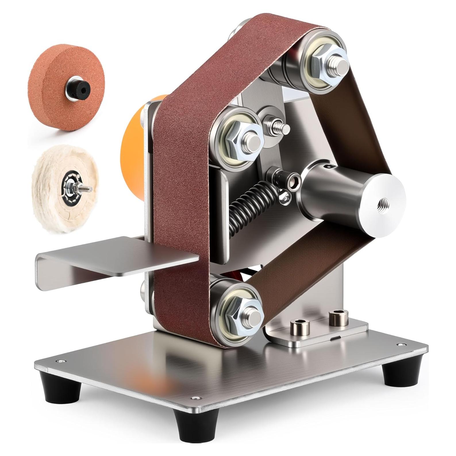 Mini Lijadora de Banda Eléctrica KZU 9000RPM 7 Velocidades