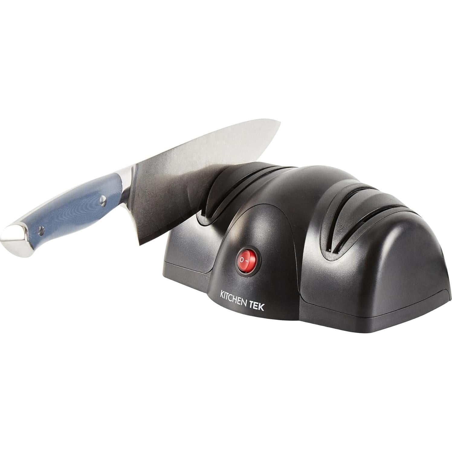 Afilador de cuchillos eléctrico Kitchen Tek 2 etapas 19 cm