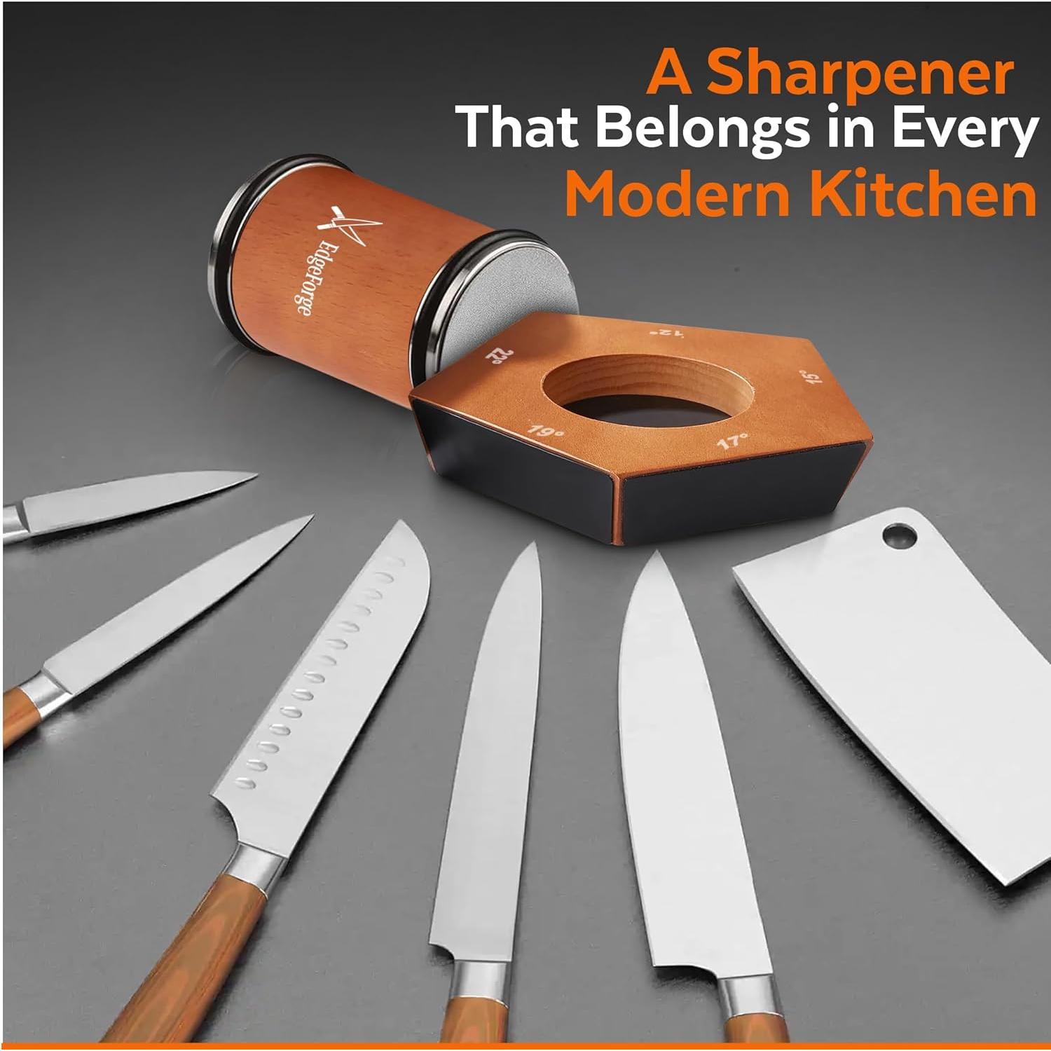 Afilador de Cuchillos EdgeForge - Kit Estándar con Guía Magnética