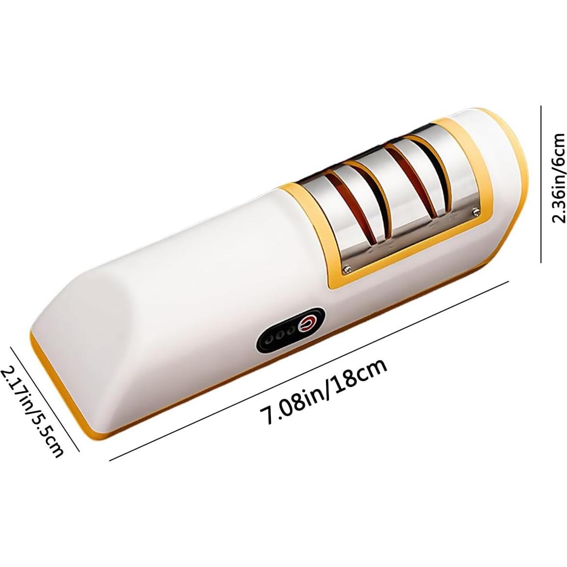 Afilador eléctrico de cuchillos Genérico 2 etapas 363g