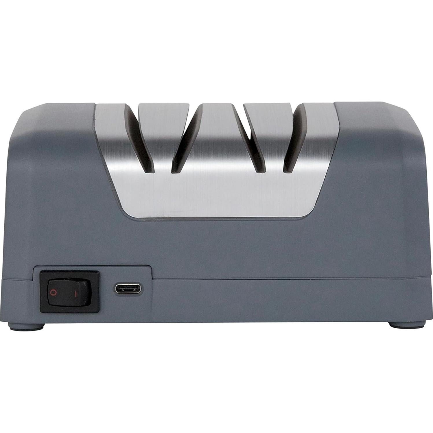 Afilador eléctrico EdgeCraft SHE22 recargable 2 etapas gris