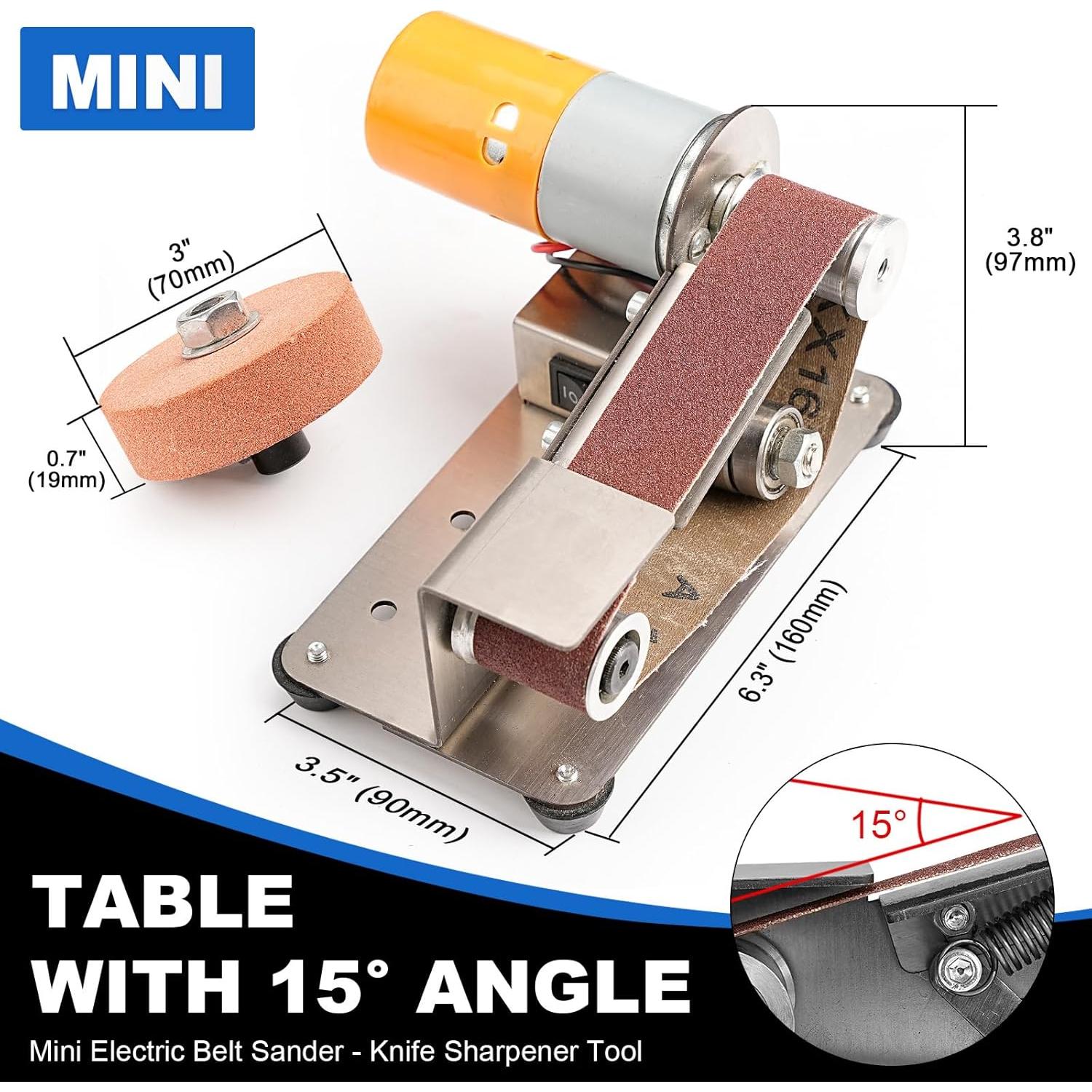 Afilador de Cuchillos Mini Eléctrico SI FANG SDJ-N15A 96W
