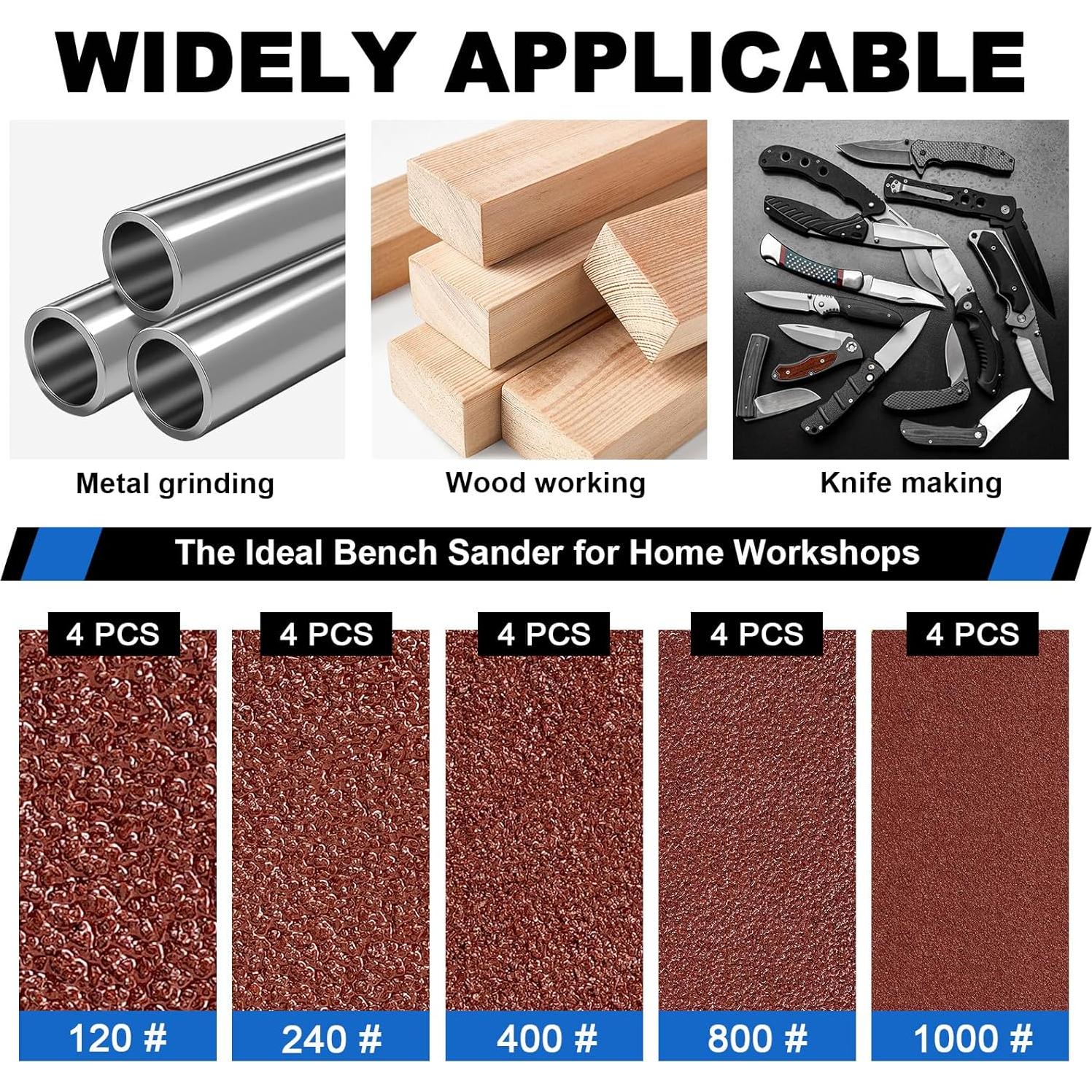 Afilador de Cuchillos Mini Eléctrico SI FANG SDJ-N15A 96W