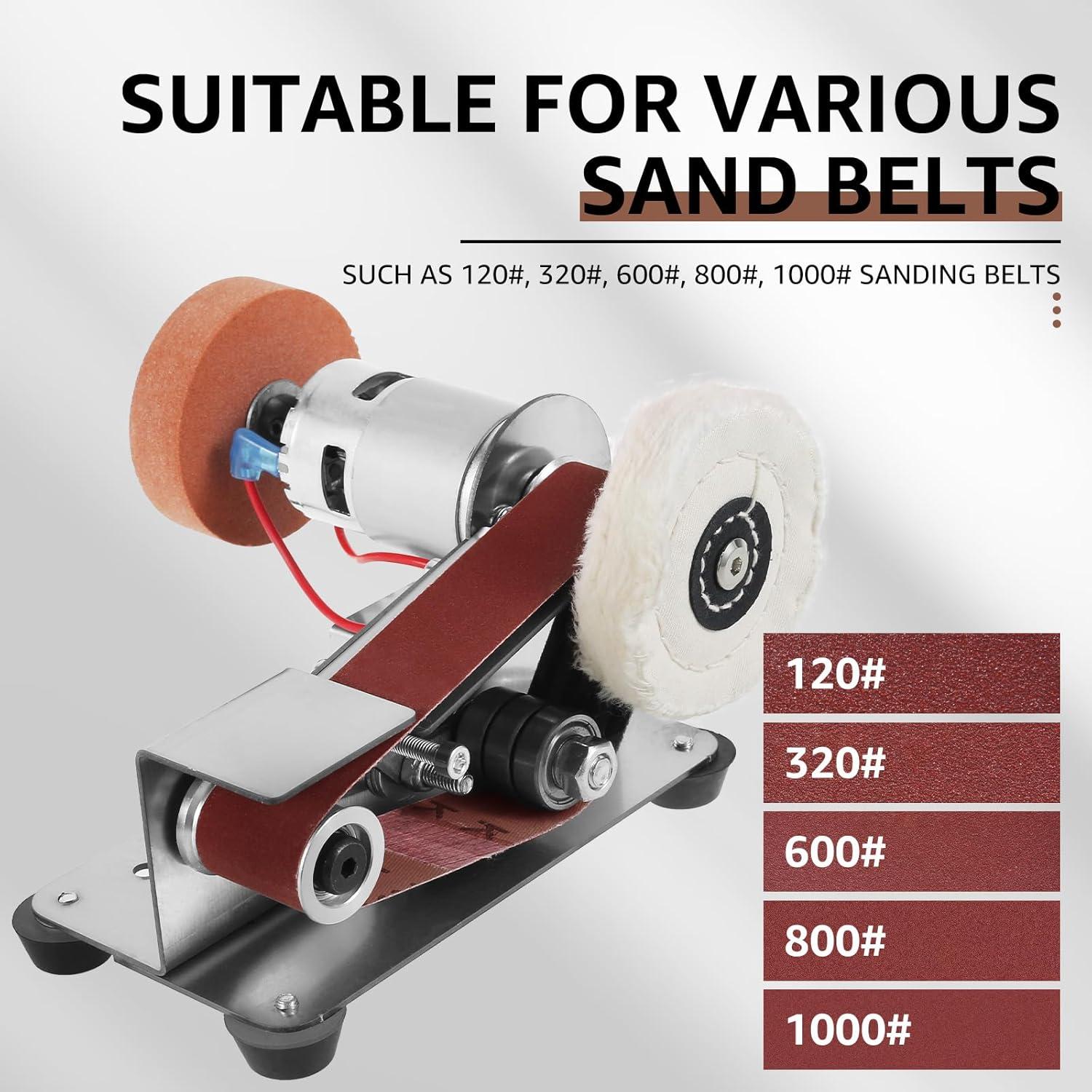 Mini Lijadora de Correa Tzdxfgl 7 Velocidades 2 kg