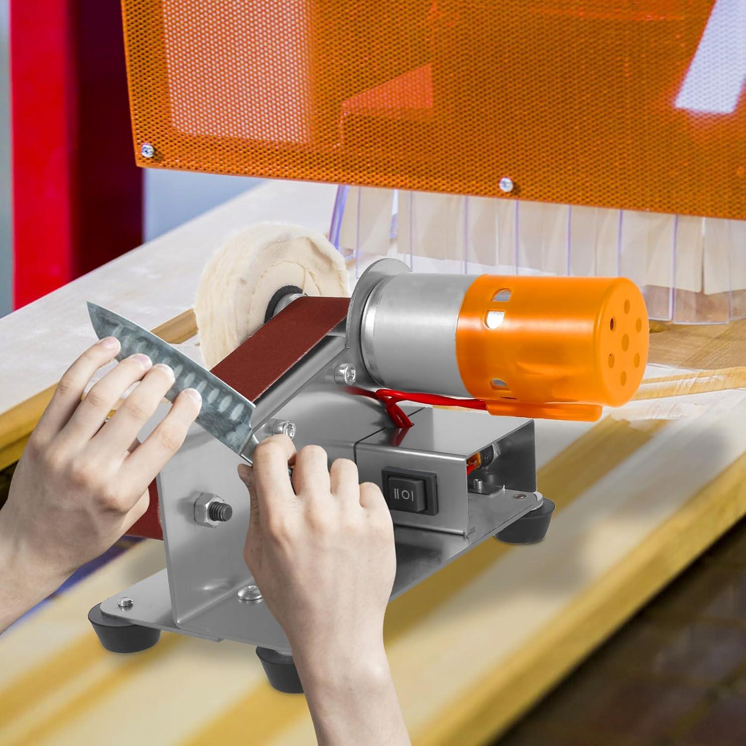 Mini Lijadora de Correa Tzdxfgl 7 Velocidades 2 kg