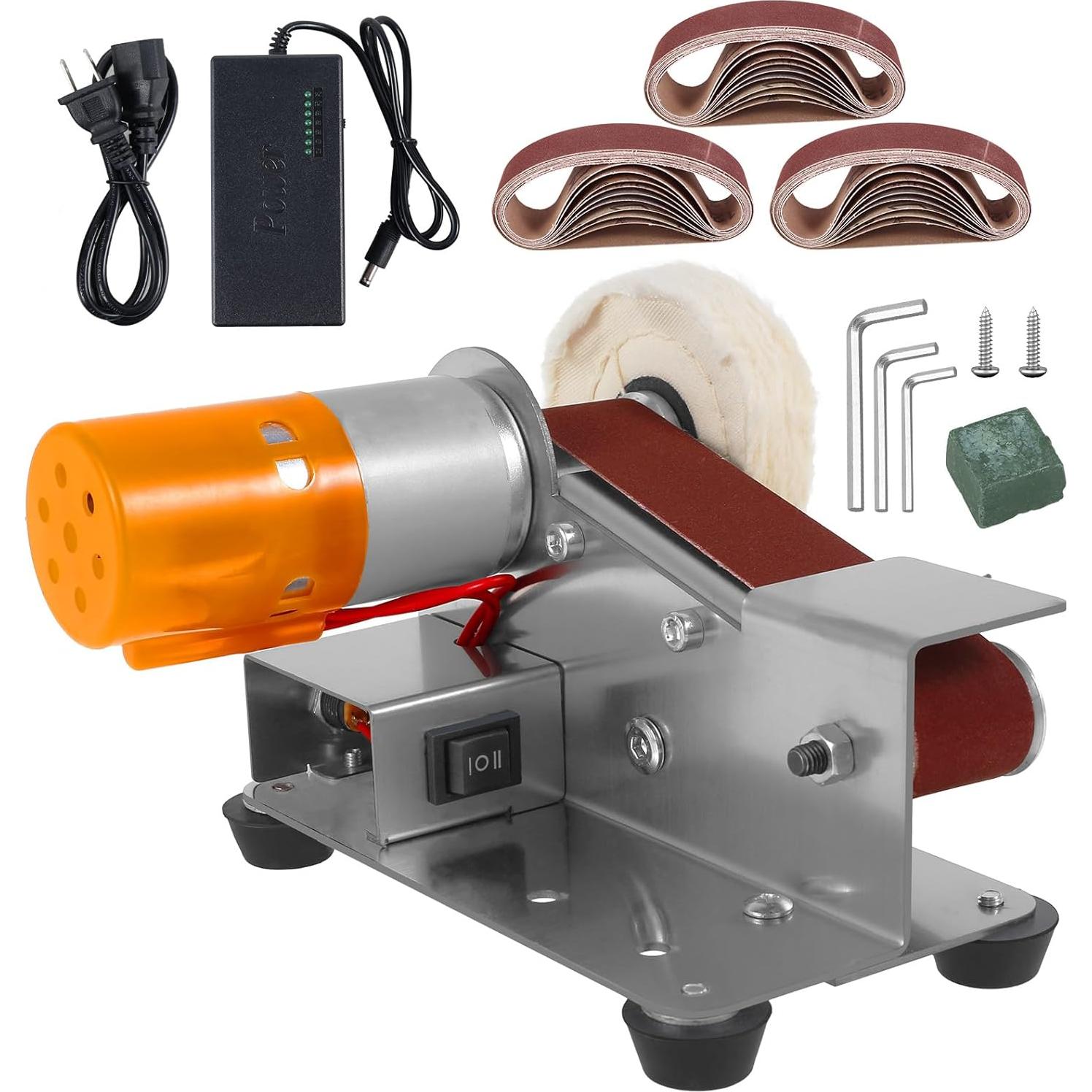 Mini Lijadora de Correa Tzdxfgl 7 Velocidades 2 kg