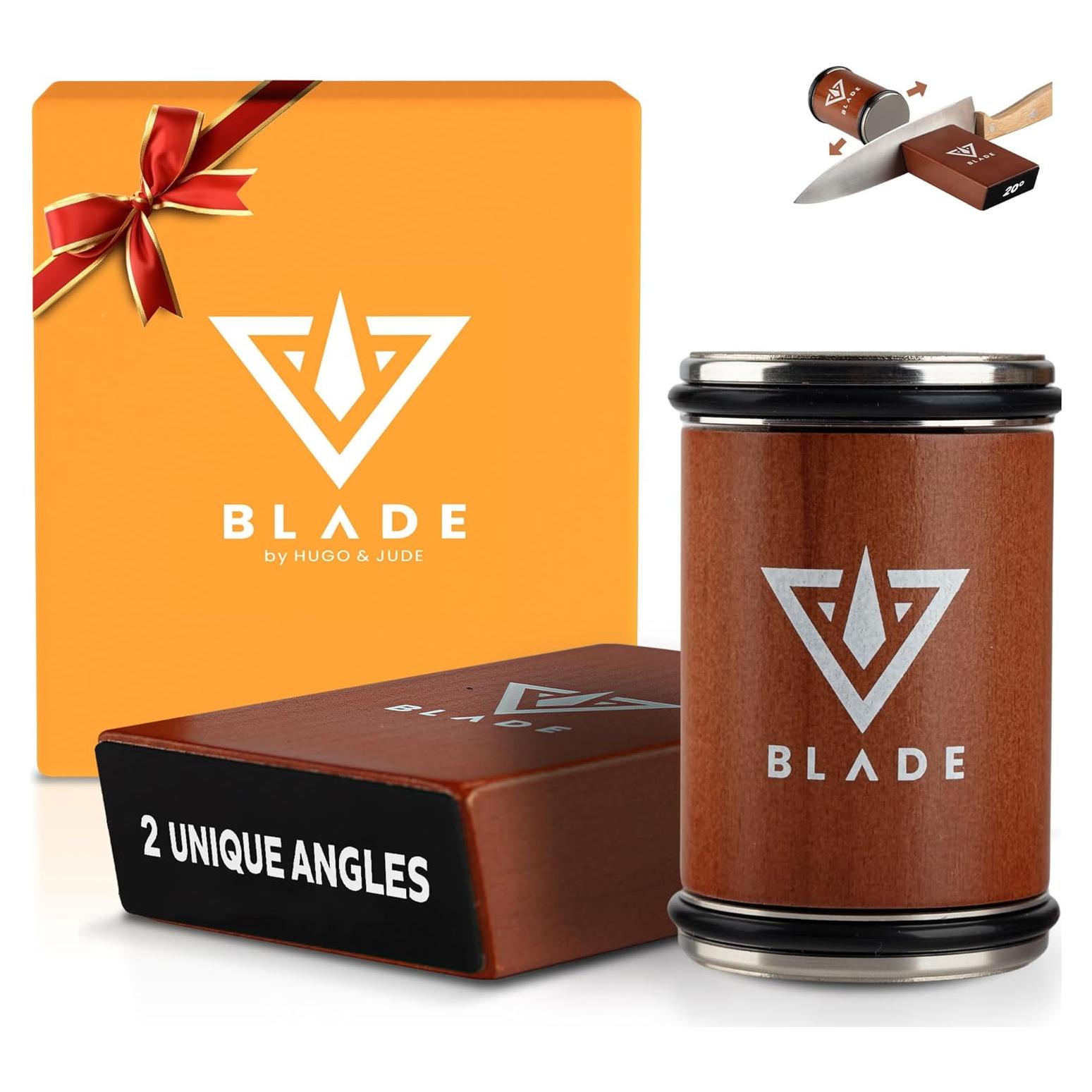 Afilador de Cuchillos Hugo & Jude BLADE - Rueda Diamante 15° 20°