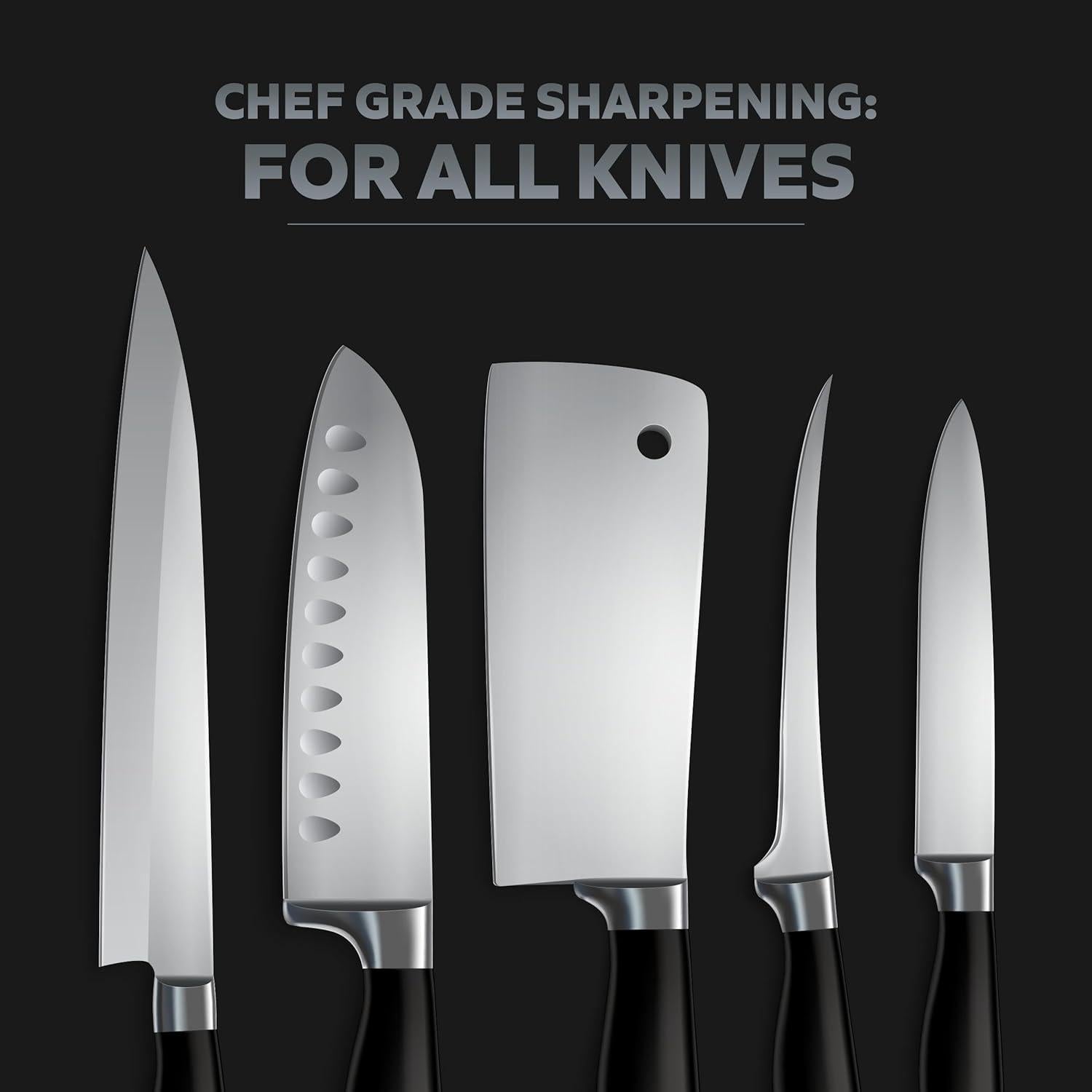 Afilador de Cuchillos Hugo & Jude BLADE - Rueda Diamante 15° 20°