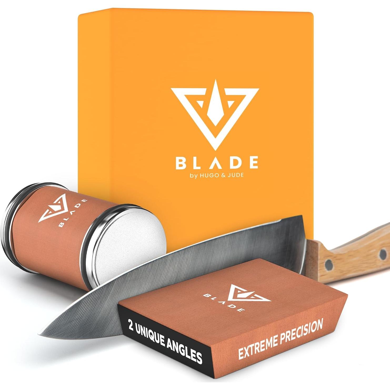 Afilador de Cuchillos Hugo & Jude BLADE - Rueda Diamante 15° 20°