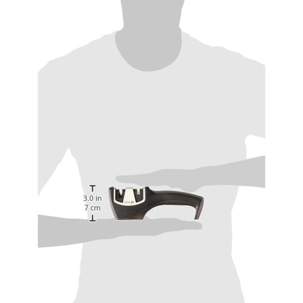 Afilador de cuchillos Pull-Thru Smith 50032 - Gris - 2 etapas