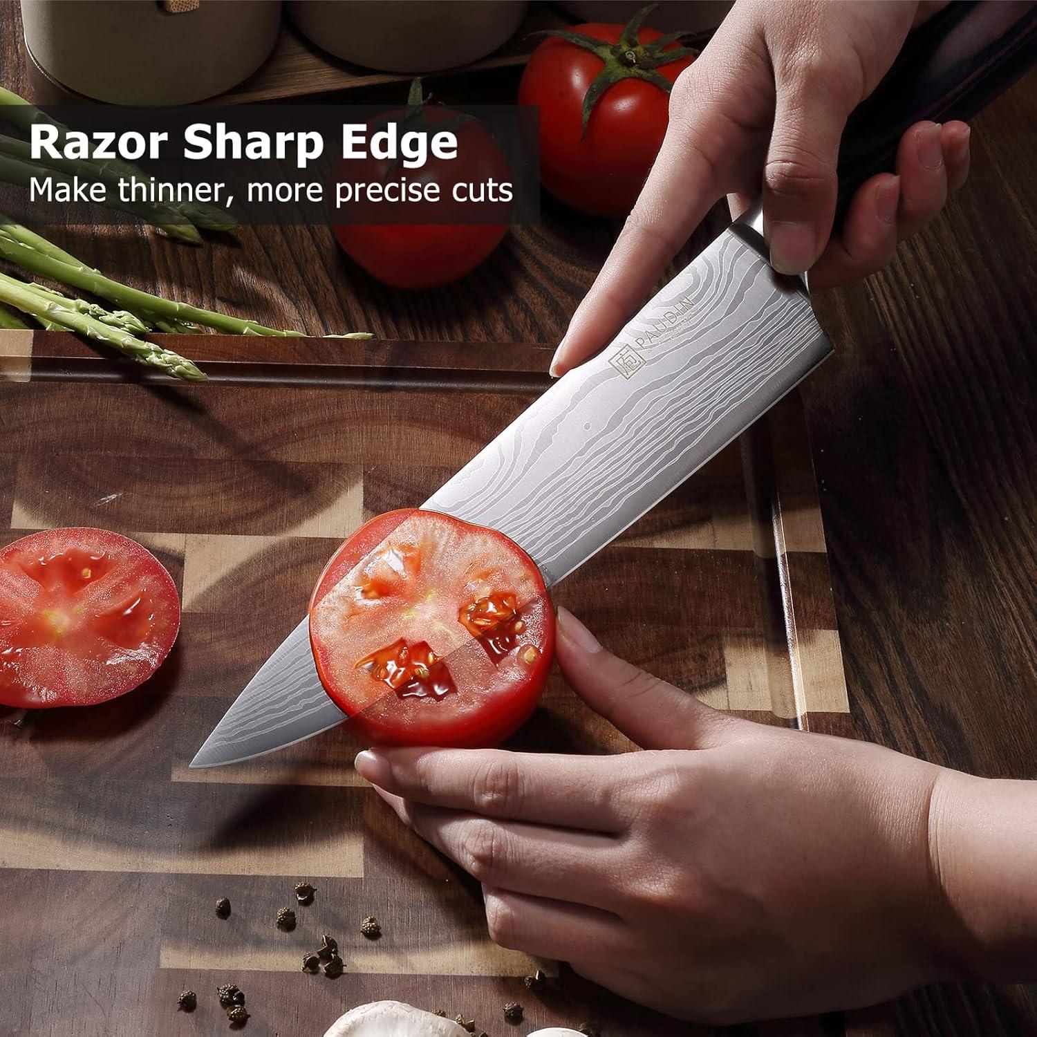 Cuchillo de Chef PAUDIN 20.32 cm Acero Inoxidable Ergonómico