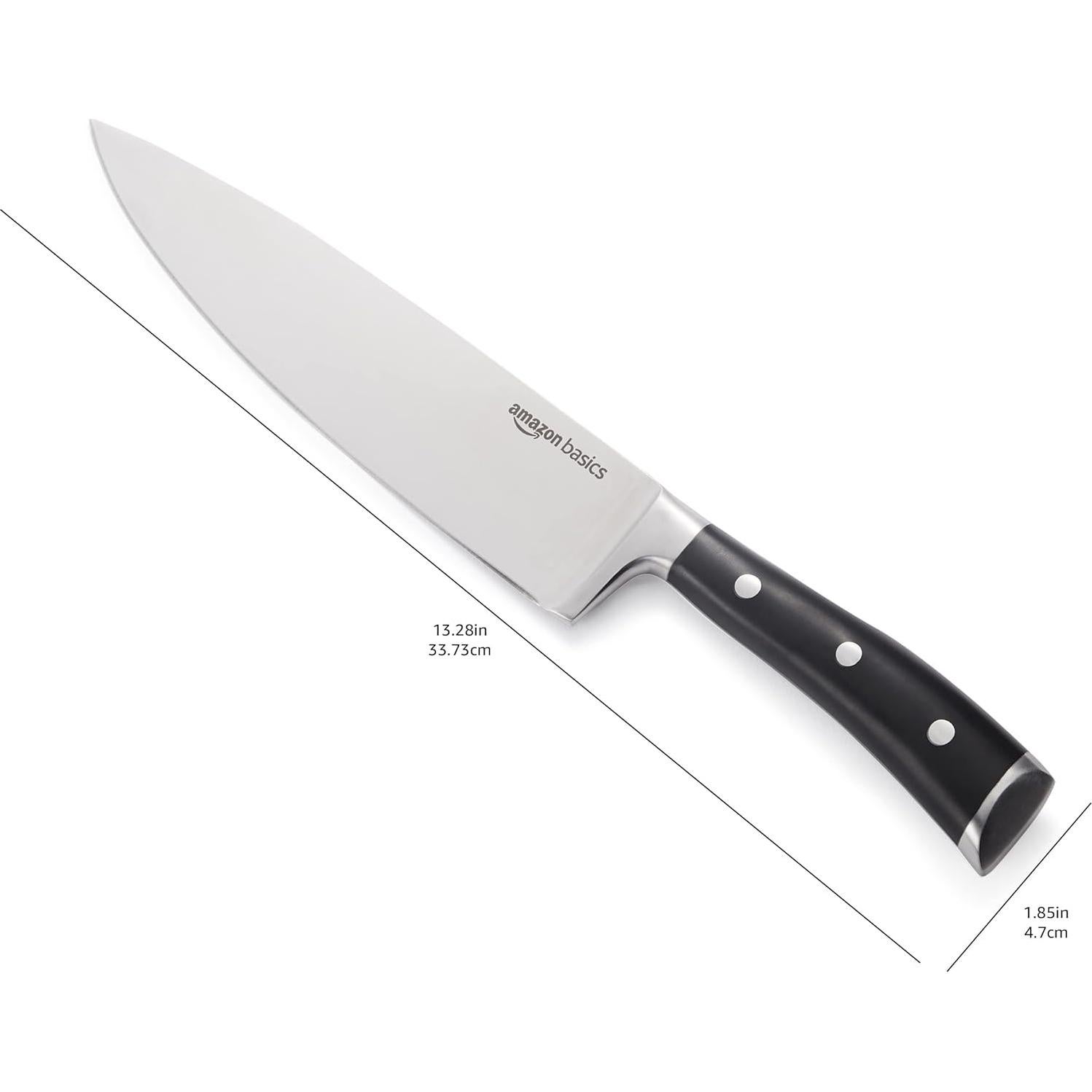 Cuchillo de Chef Amazon Basics 20.32 cm Acero Inoxidable