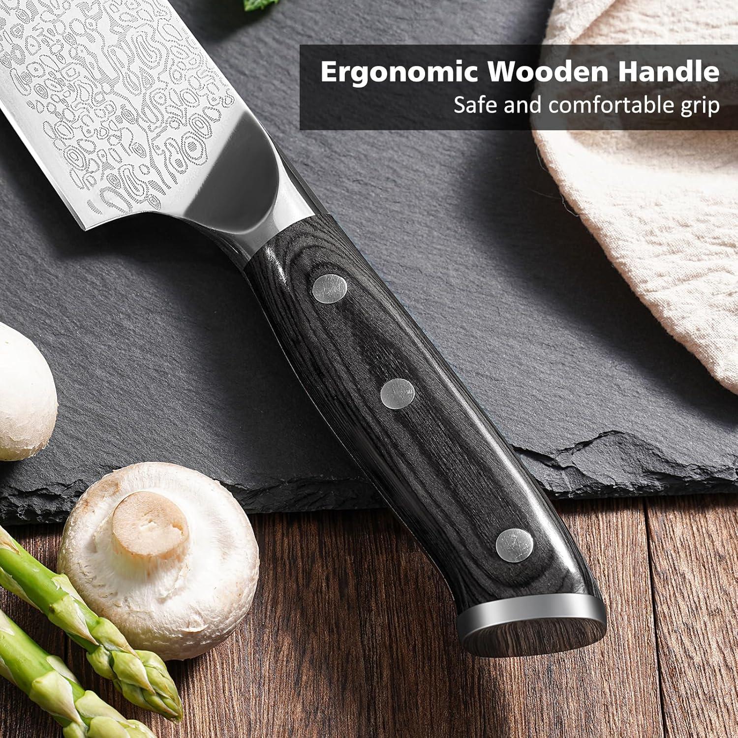 Cuchillo de Chef BULOFE 20.3 cm Acero Inoxidable con Afilador