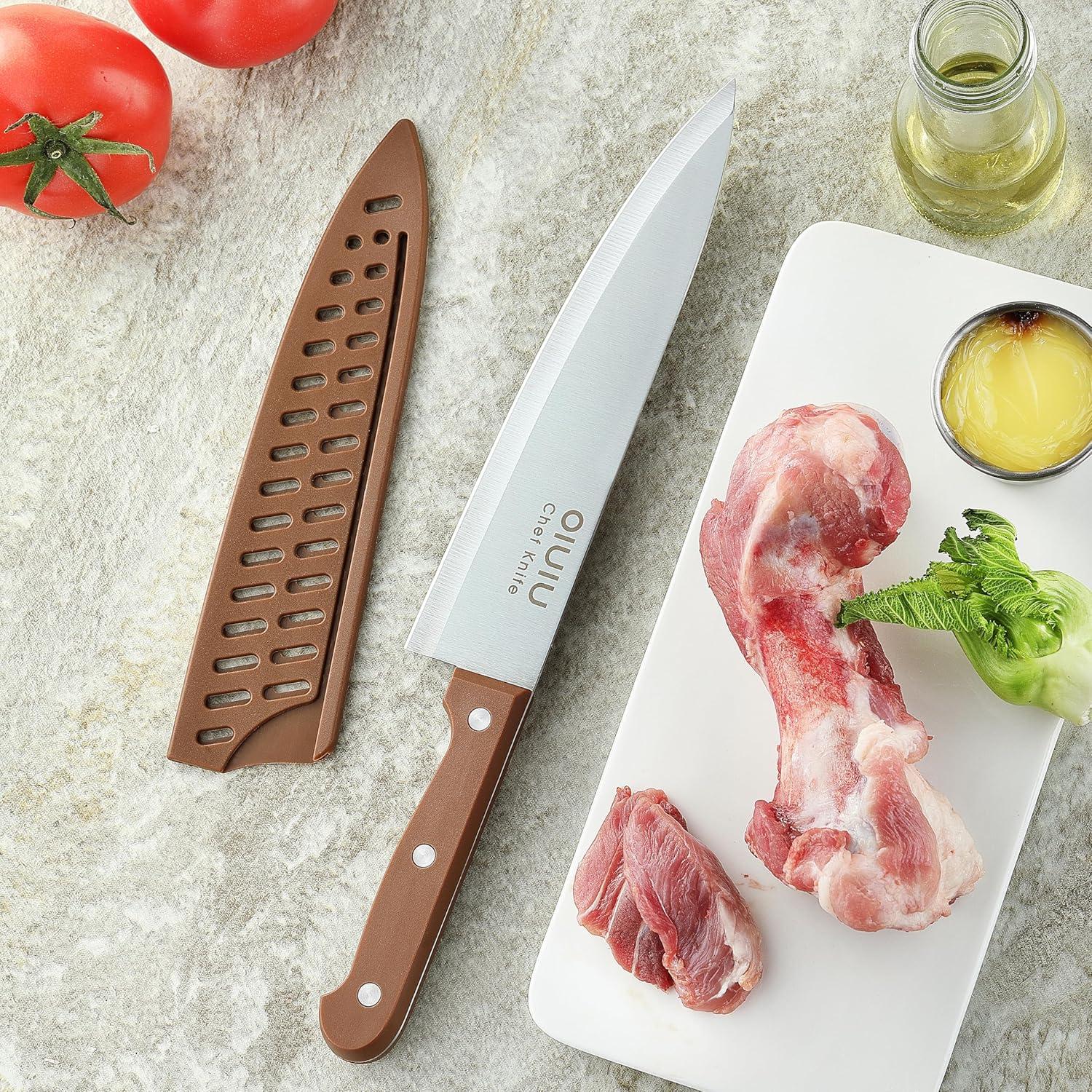Cuchillo de Chef 20 cm OLULU Acero Inoxidable Ergonomico