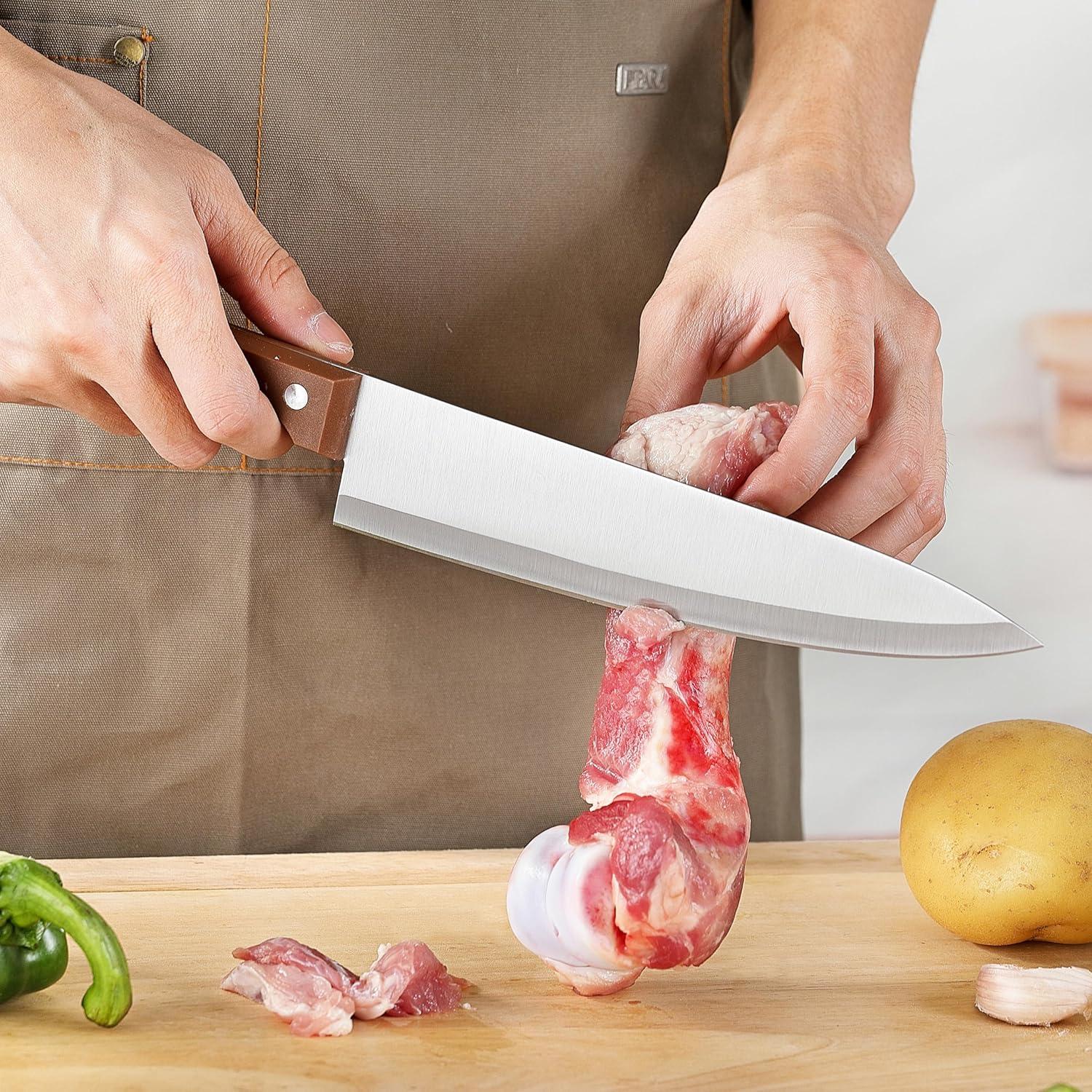 Cuchillo de Chef 20 cm OLULU Acero Inoxidable Ergonomico