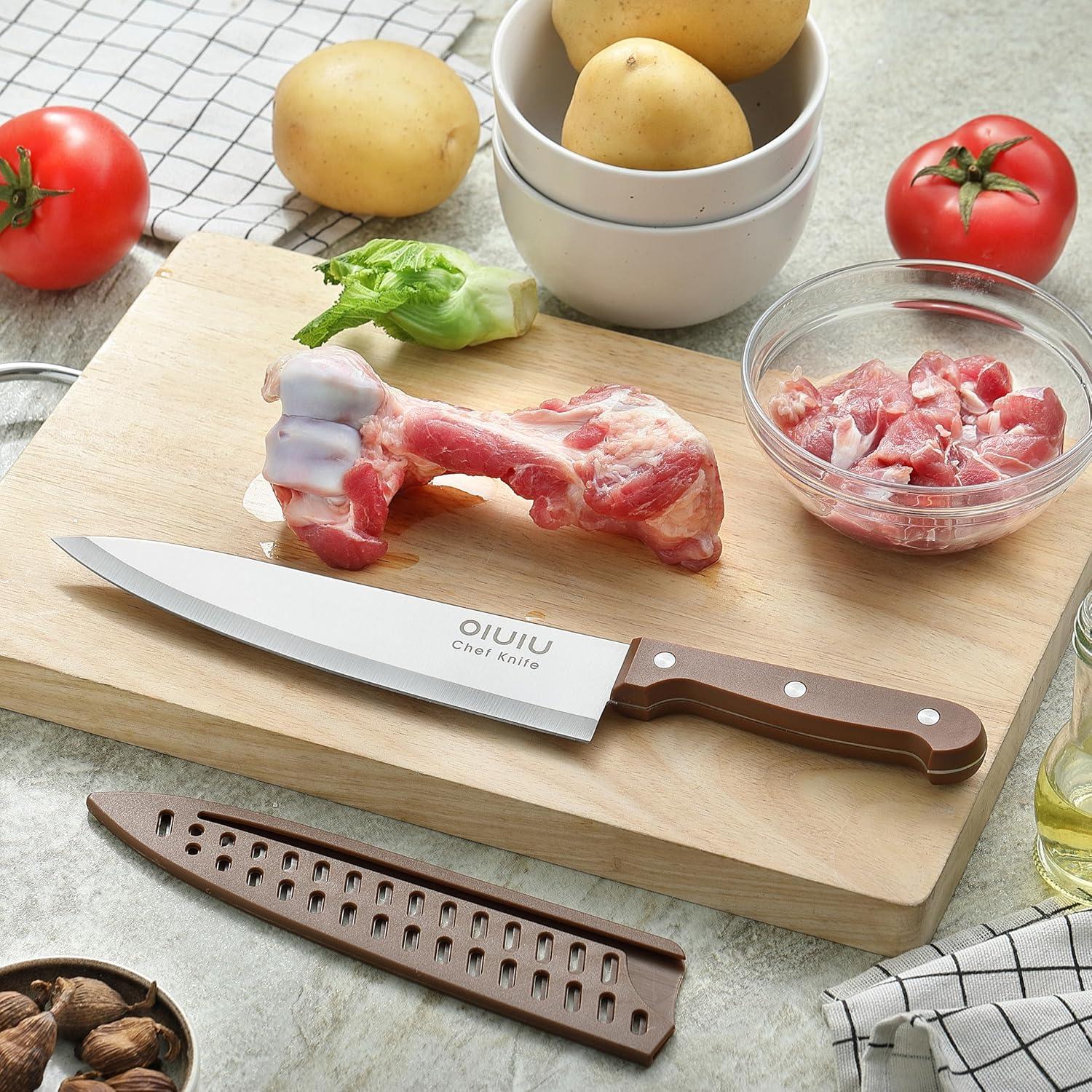 Cuchillo de Chef 20 cm OLULU Acero Inoxidable Ergonomico