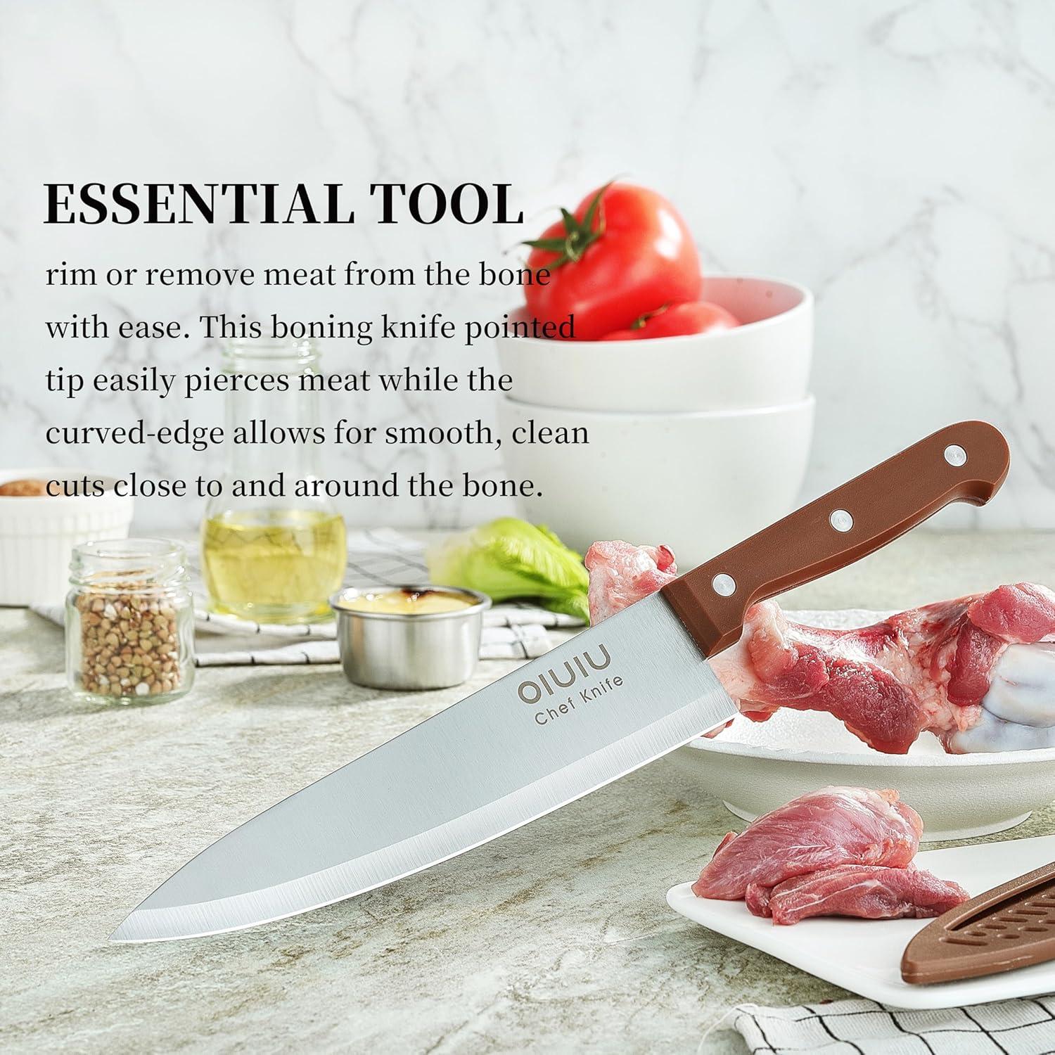 Cuchillo de Chef 20 cm OLULU Acero Inoxidable Ergonomico