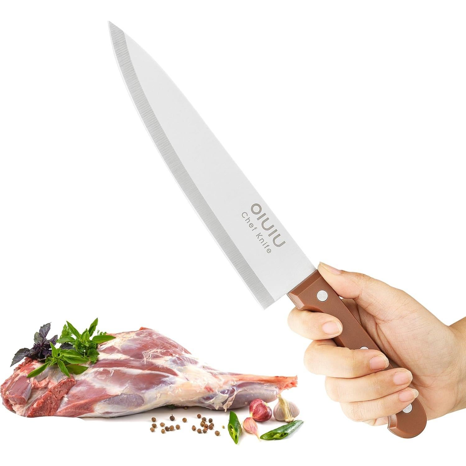 Cuchillo de Chef 20 cm OLULU Acero Inoxidable Ergonomico