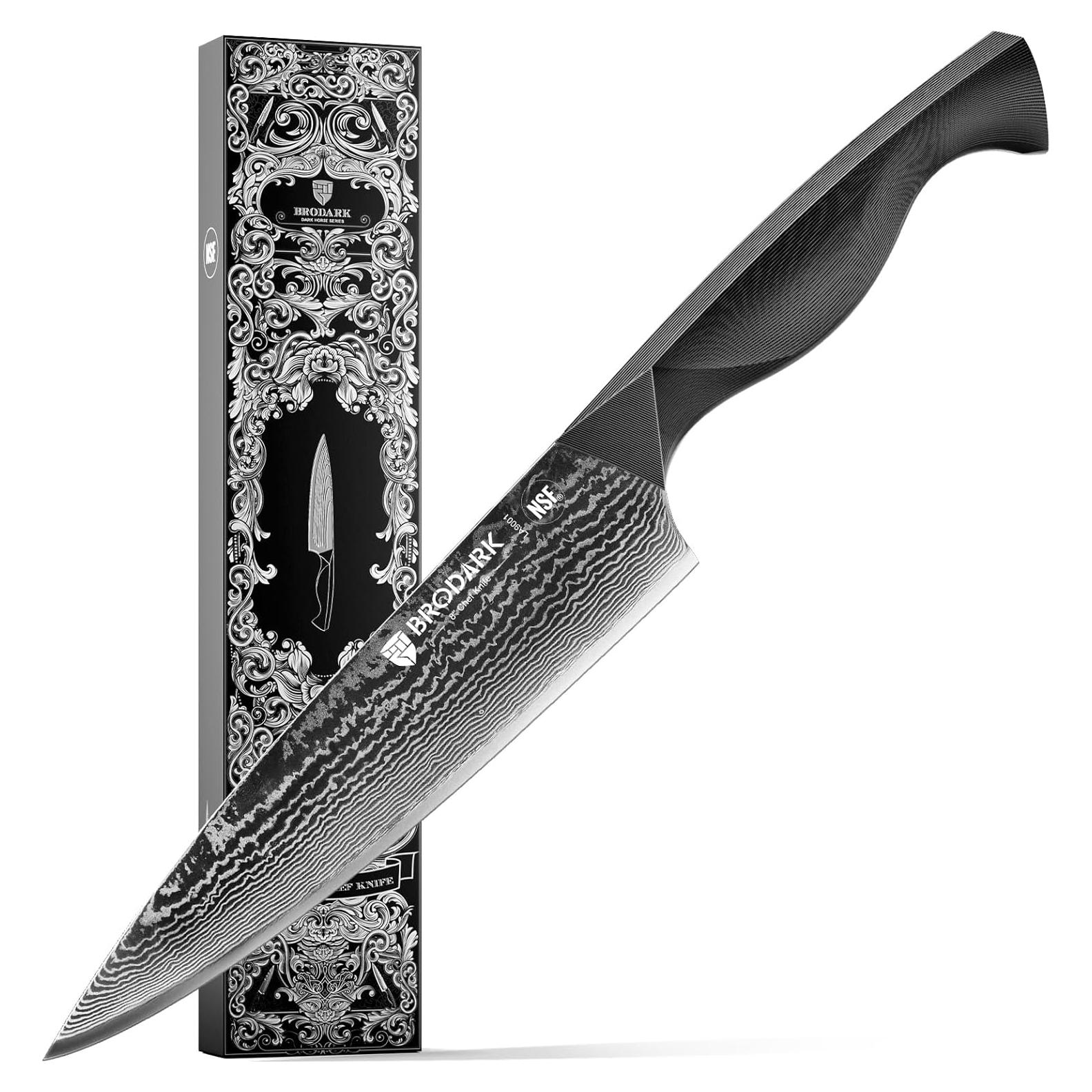 Juego de cuchillos de cocina BRODARK 3 PCS Damasco Profesional