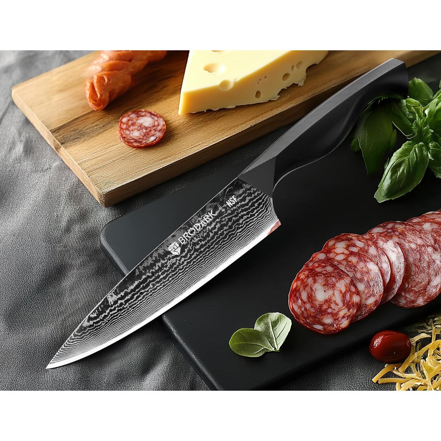 Juego de cuchillos de cocina BRODARK 3 PCS Damasco Profesional