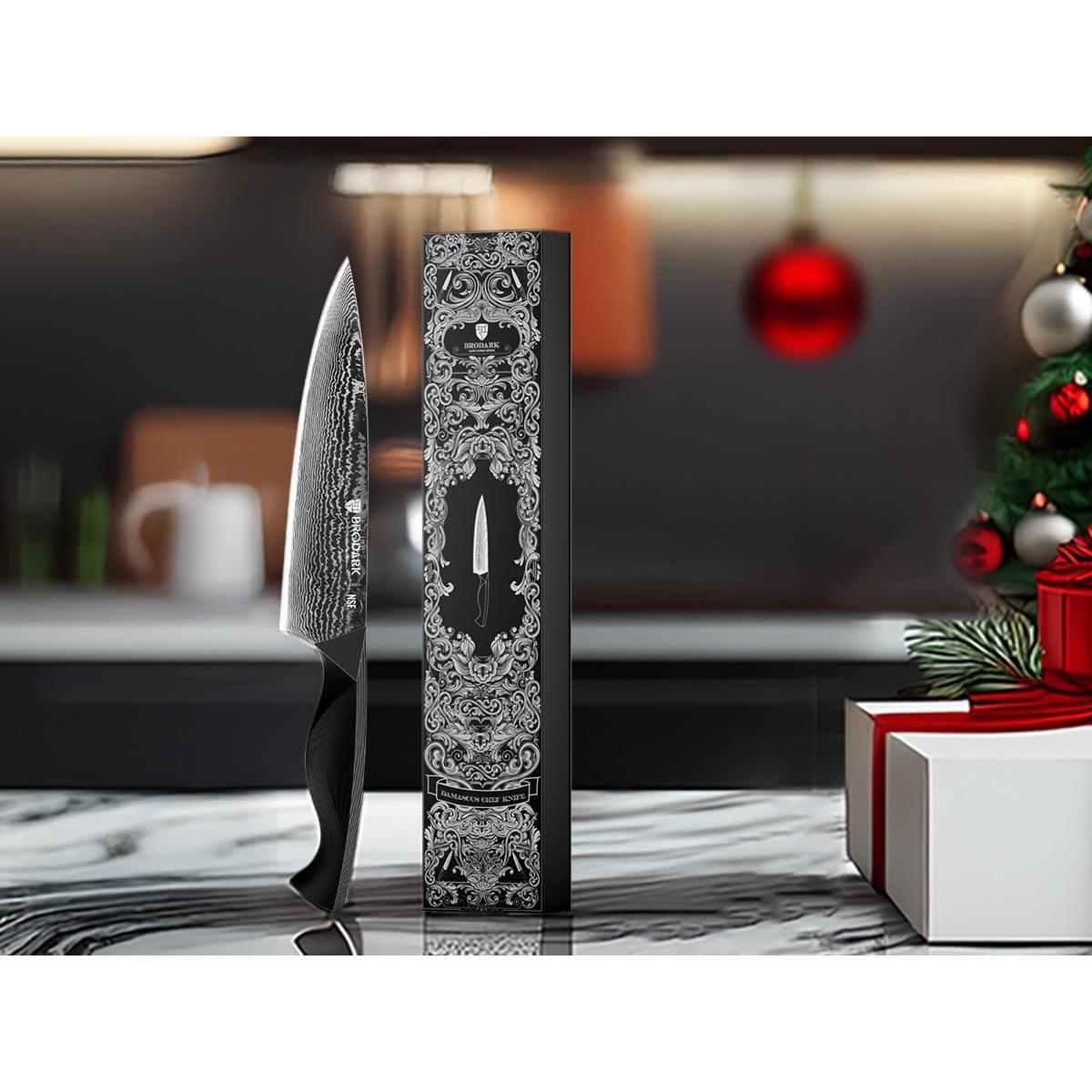Juego de cuchillos de cocina BRODARK 3 PCS Damasco Profesional