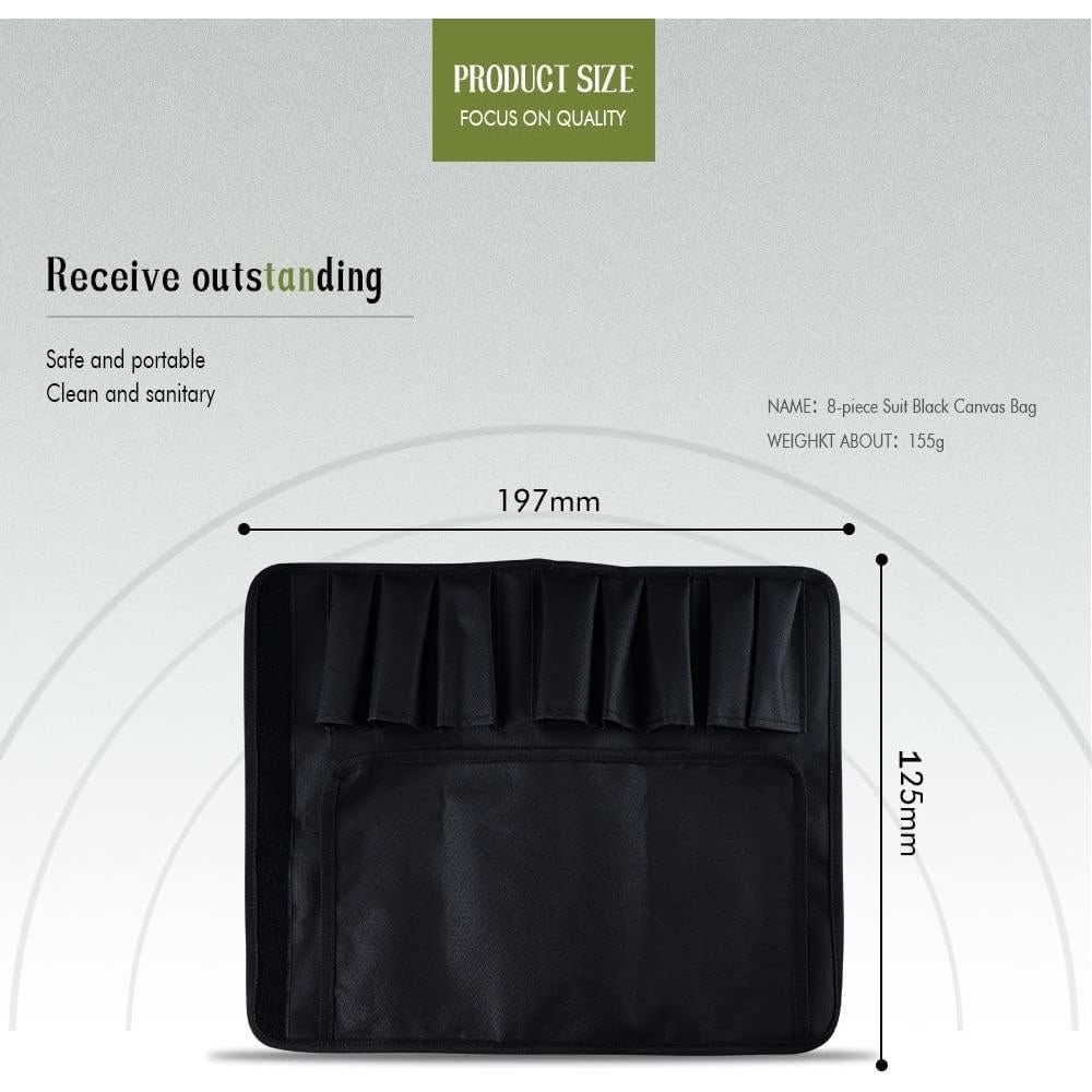 Juego de Cuchillos de Cocina FULLHI 14 Piezas Acero Inoxidable