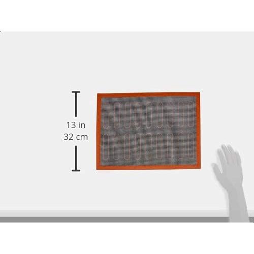 Tapete de Hornear de Silicona Amazon Basics 40x30 cm Antiadherente