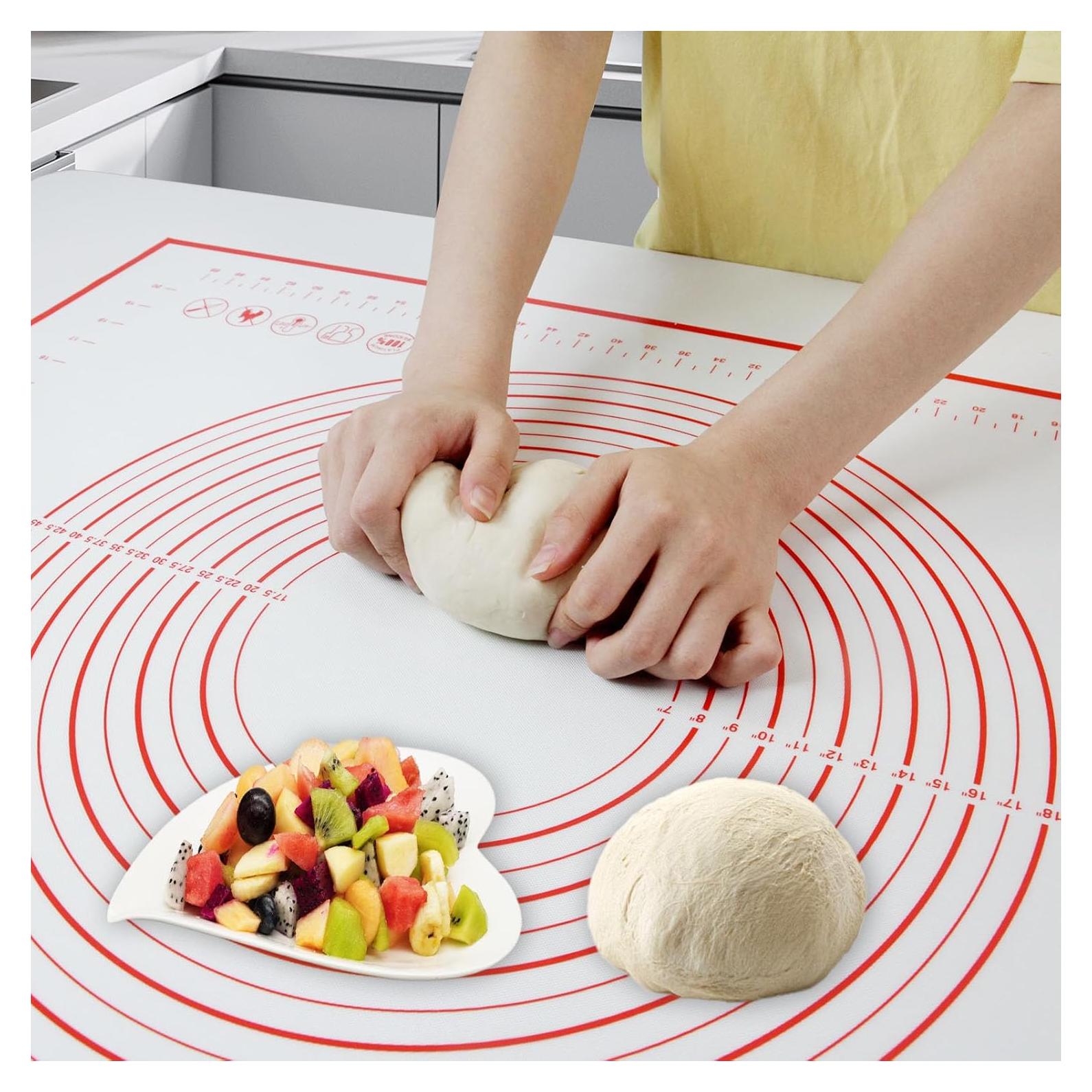 Alfombrilla de Silicona FAVXD 81x61 cm para Amasar y Hornear