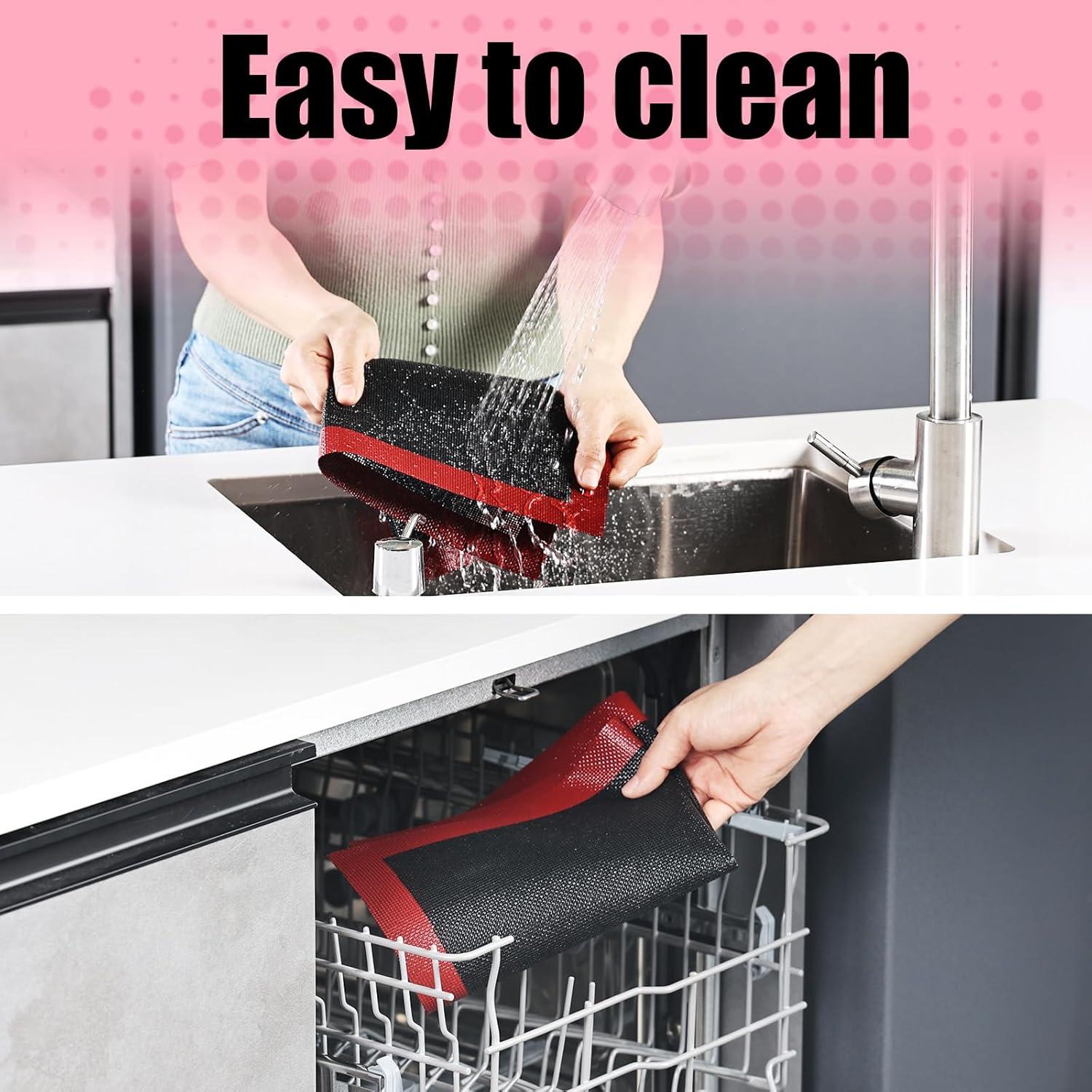 Alfombrilla de Hornear de Silicona KitchenRaku 30x40cm Antiadherente