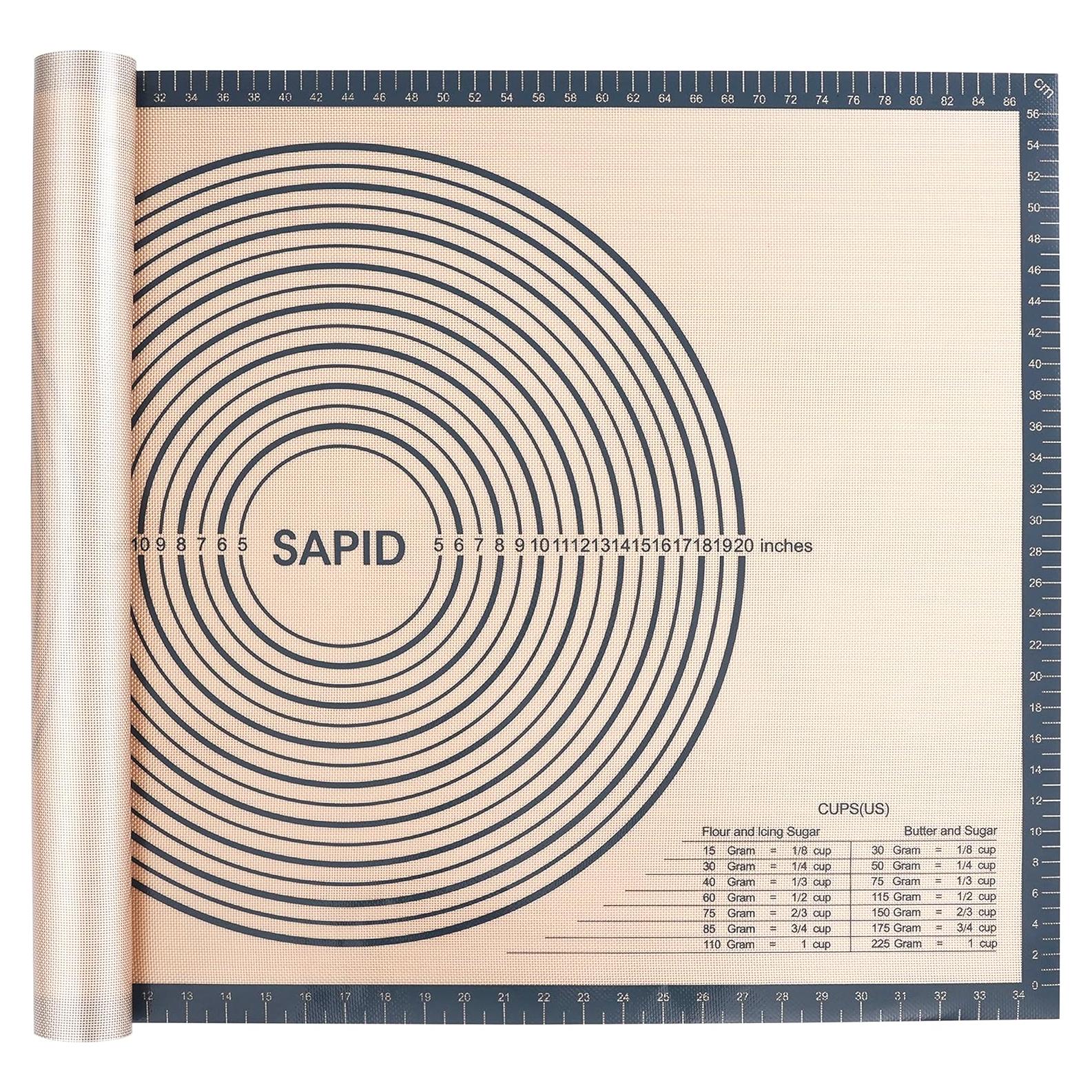 Alfombrilla de Silicona Antideslizante SAPID 61x91cm Gris