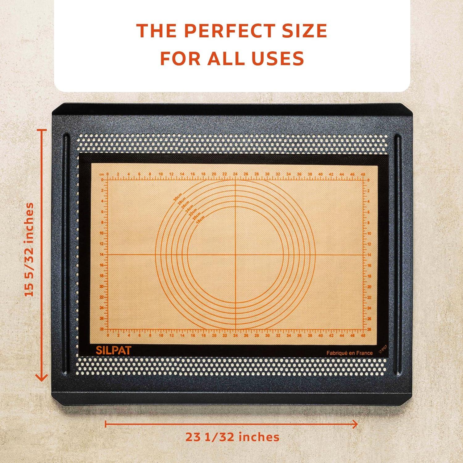 Alfombrilla de Trabajo Silicona Antiadherente Silpat 58.4x38.4 cm