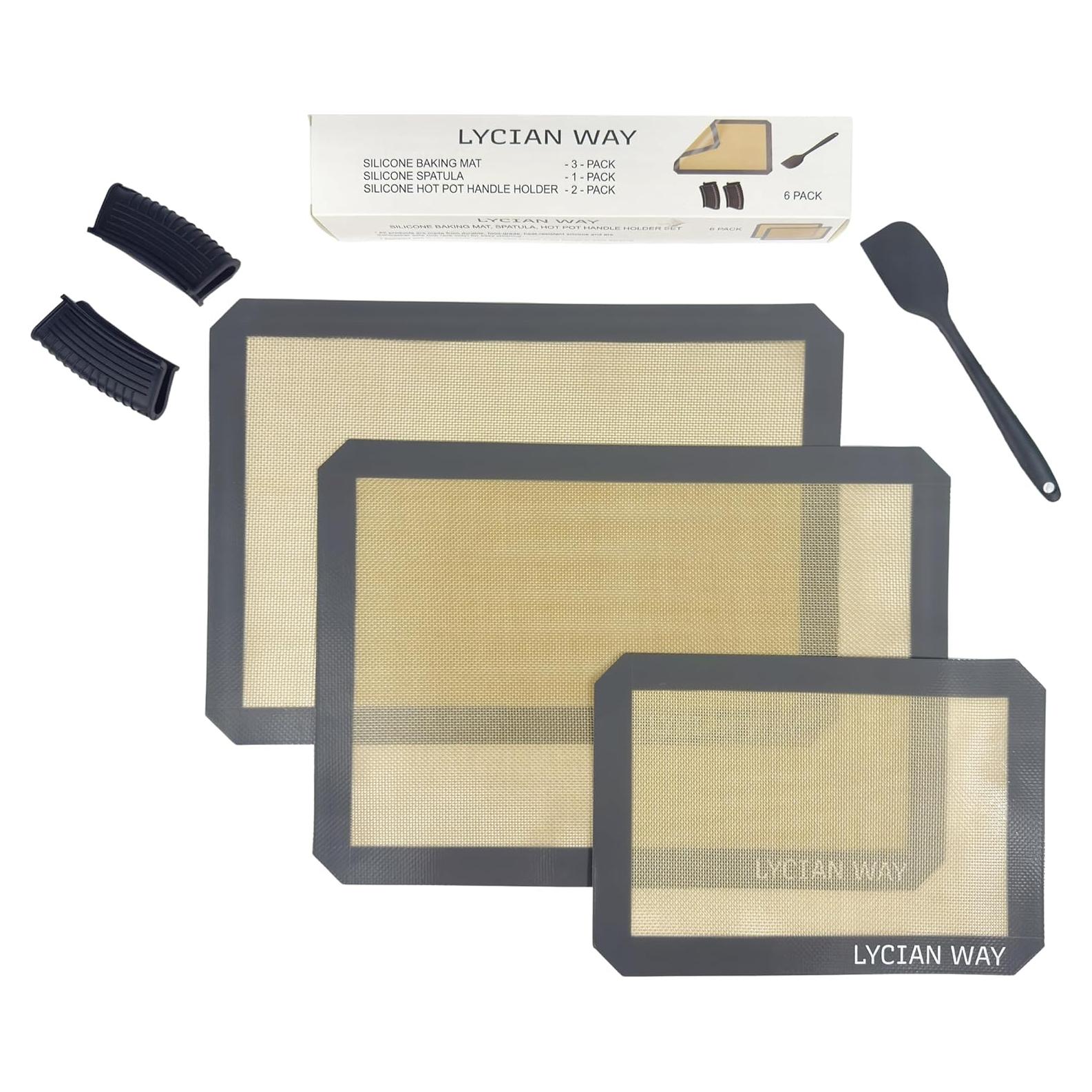 Conjunto de Alfombrillas de Silicona LYCIAN WAY - 6 Piezas