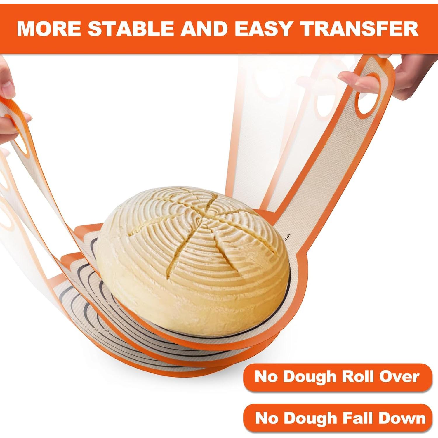 Sling de Pan de Silicona Angadona Ovalado y Redondo 21.1cm