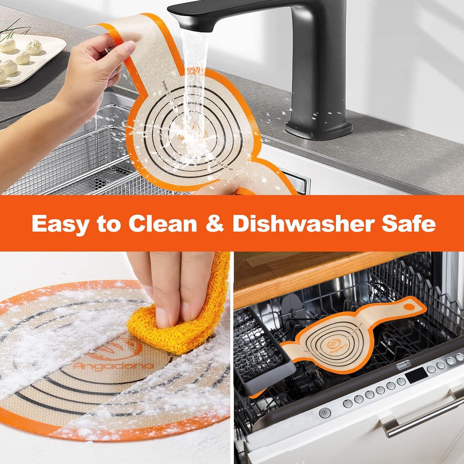 Sling de Pan de Silicona Angadona Ovalado y Redondo 21.1cm