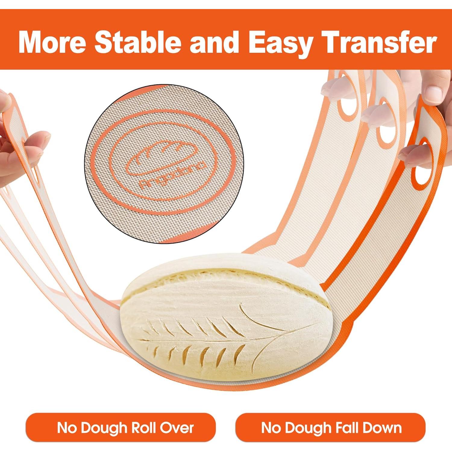 Sling de Pan de Silicona Angadona Ovalado y Redondo 21.1cm