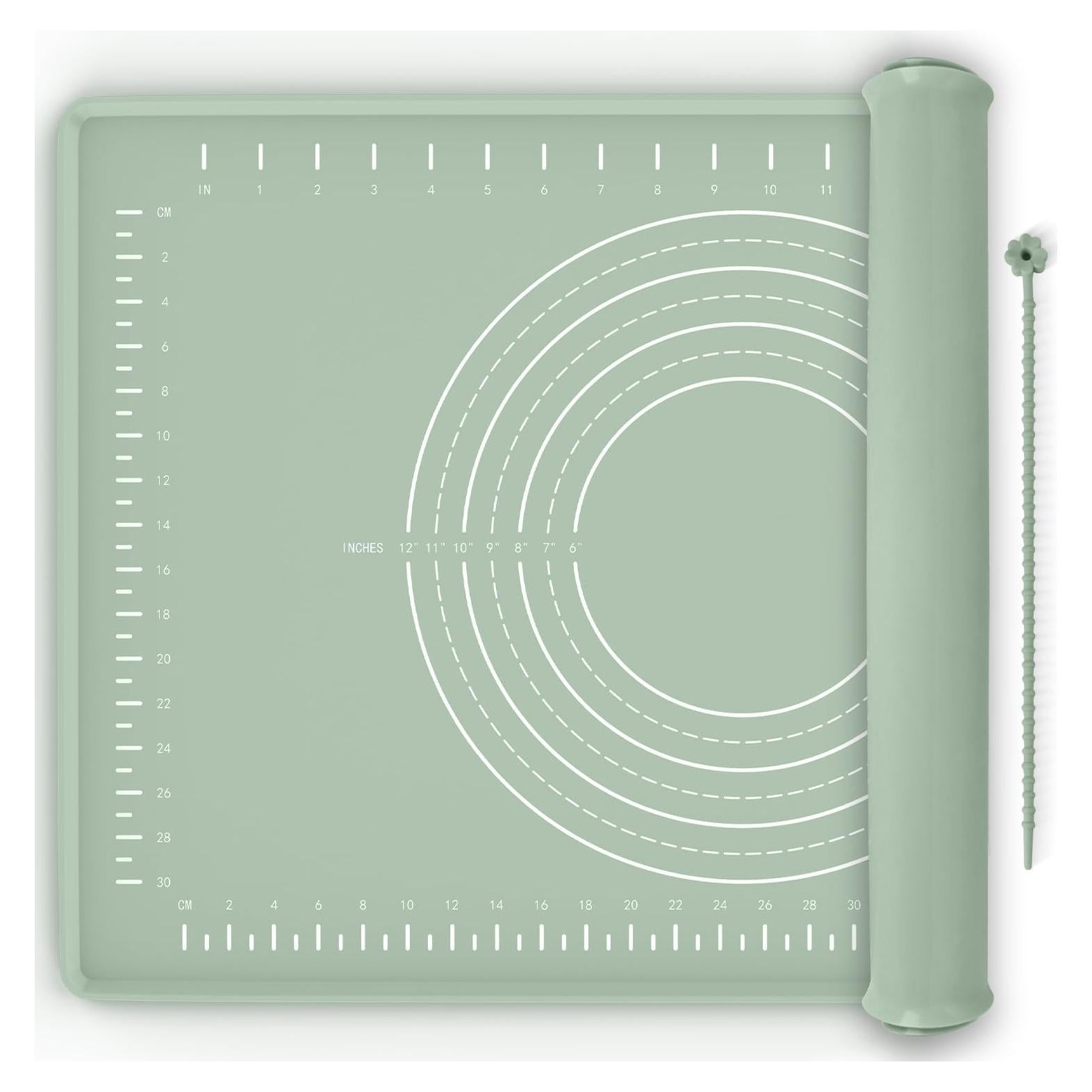 Alfombrilla de Hornear de Silicona HslyT 61x41 cm Antiadherente