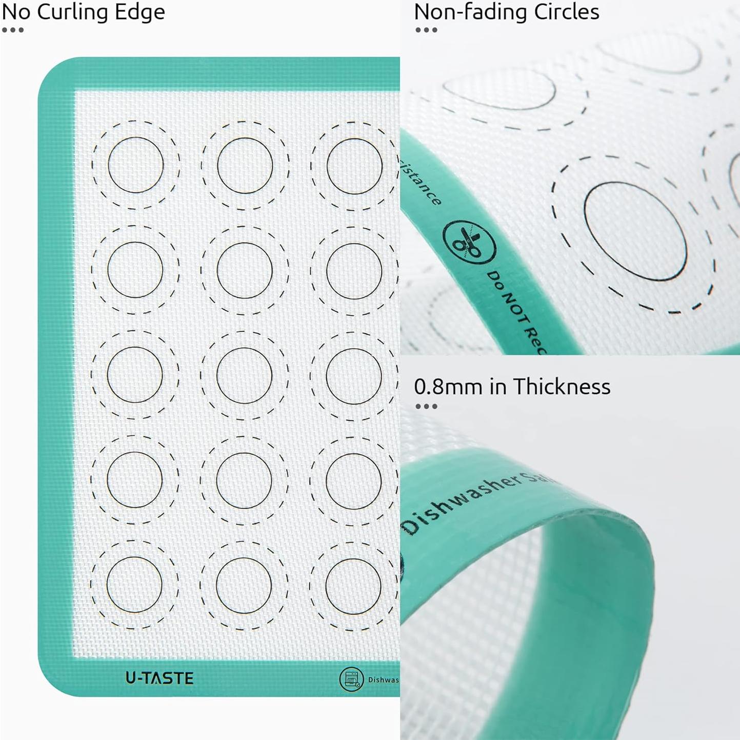 Mat de Silicona Antiadherente U-Taste 28x28 cm Resistente al Calor