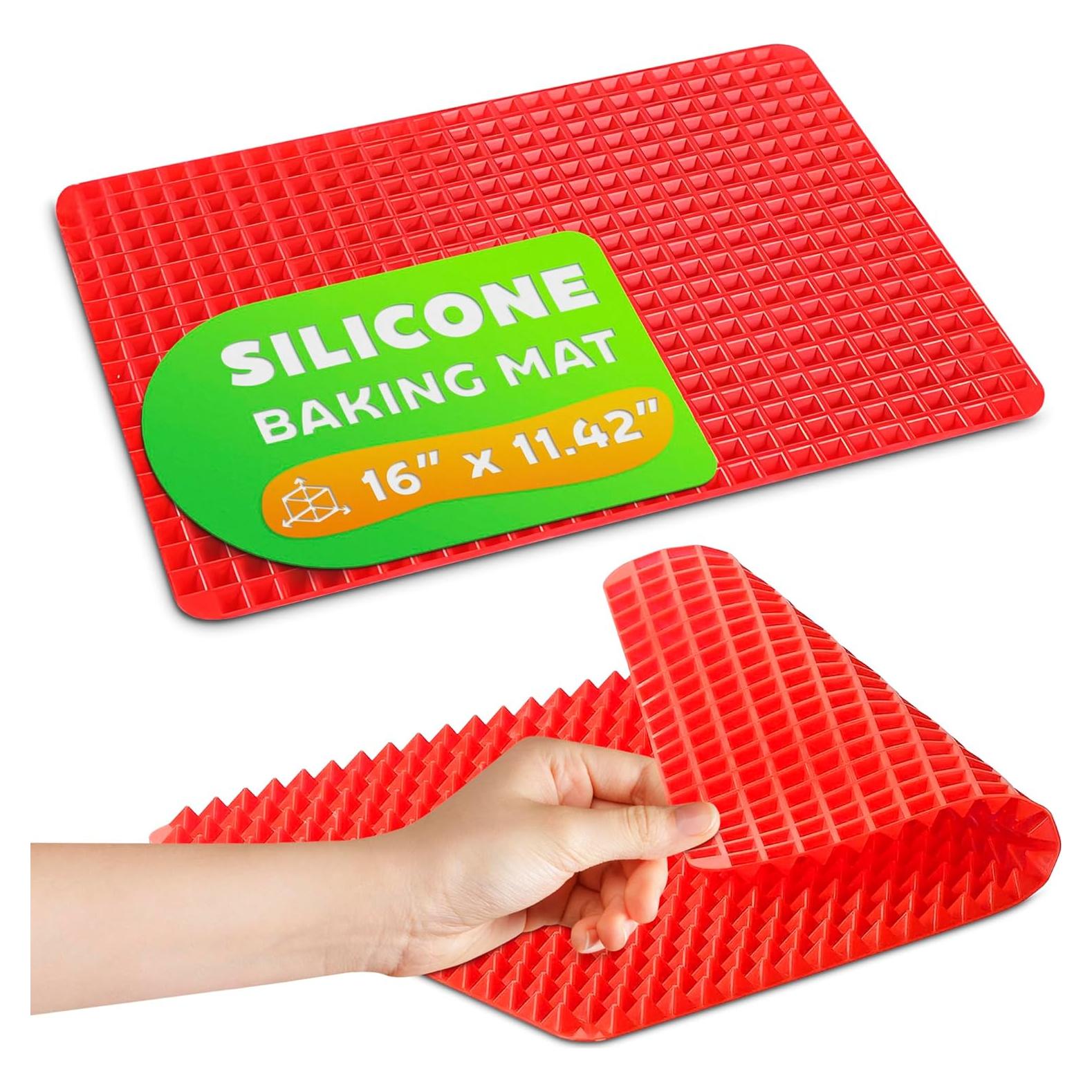 Alfombrilla de Cocina Antiadherente PalaYou 40.6x29.2 cm Roja