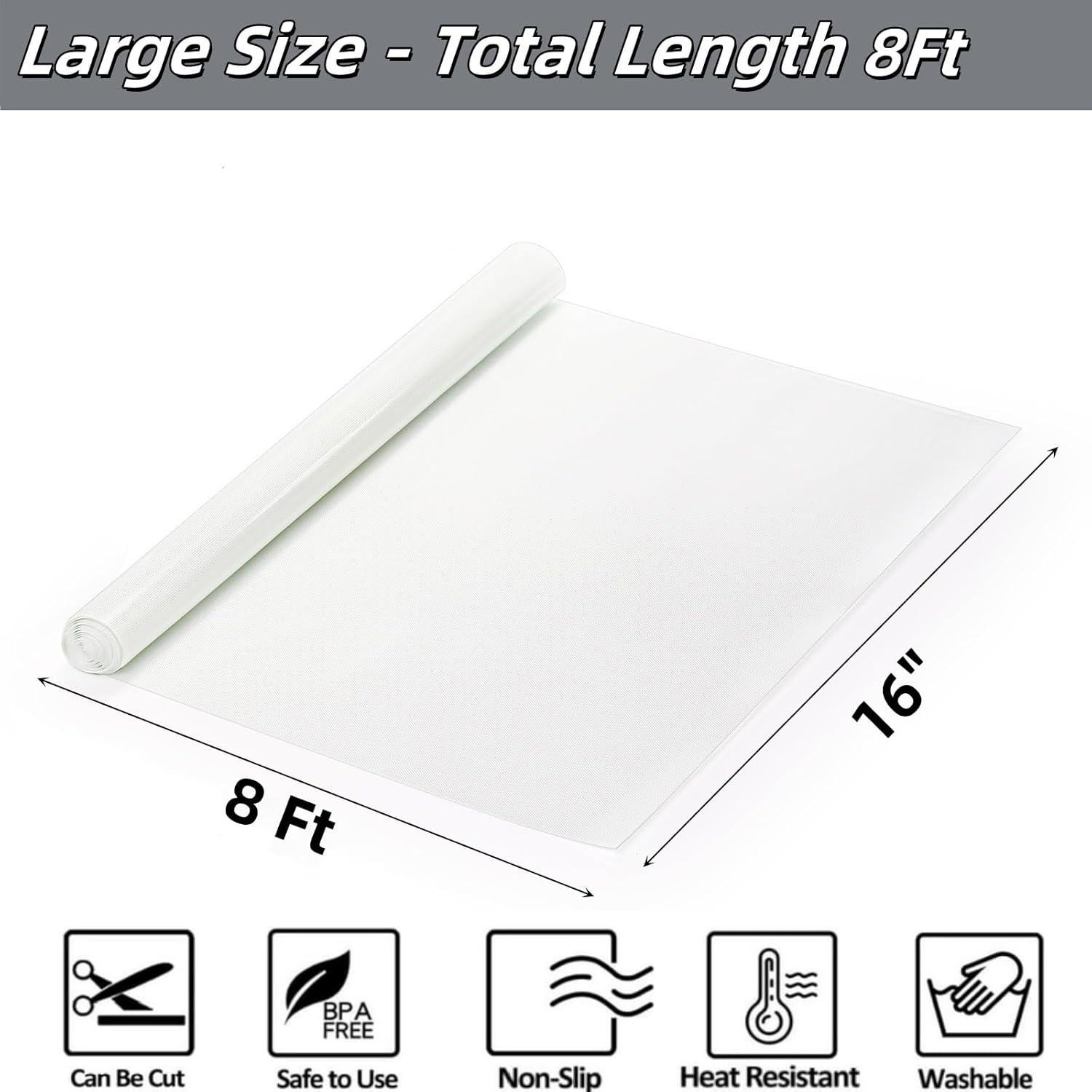 Rollo de Tapete de Silicona Covzoe 243.84 x 40.64 cm Antiadherente