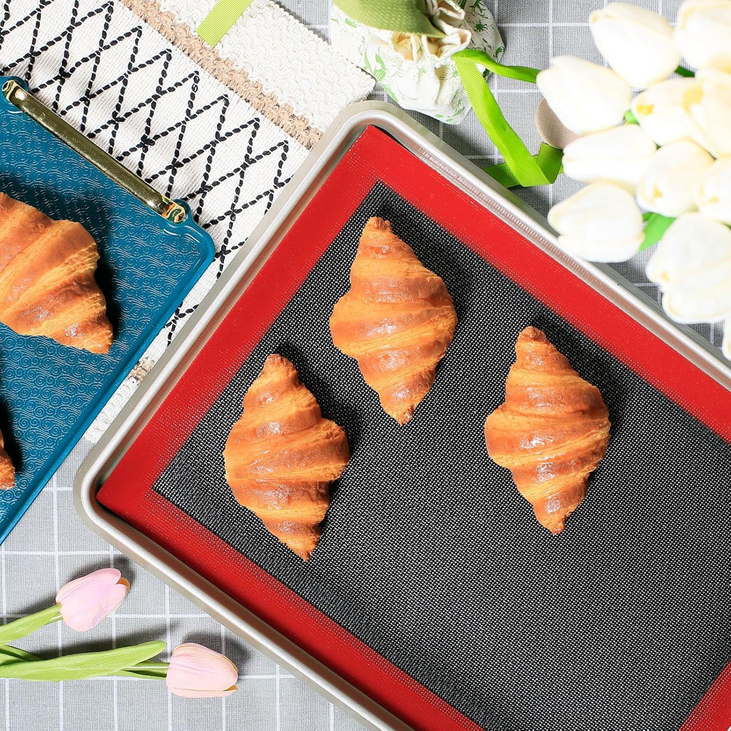 Alfombrillas de Hornear Perforadas Amyandone 29.5x42 cm 2 PCS