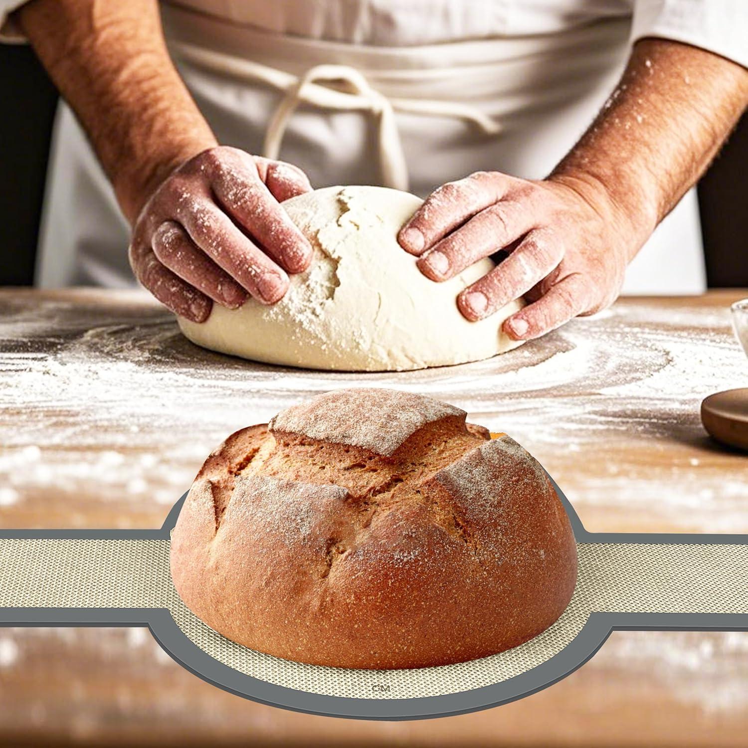 Sling de Pan de Silicona Gonsir 2 Pcs Antiadherente 21.1 cm